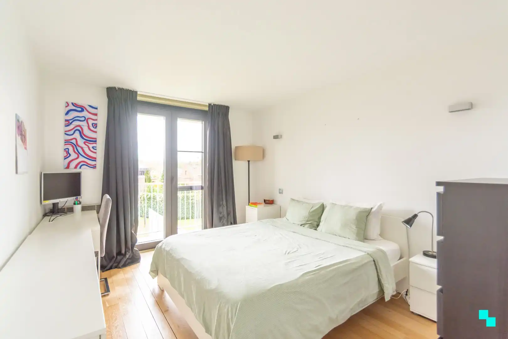 Appartement met één slaapkamer op steenworp van Gent foto 13