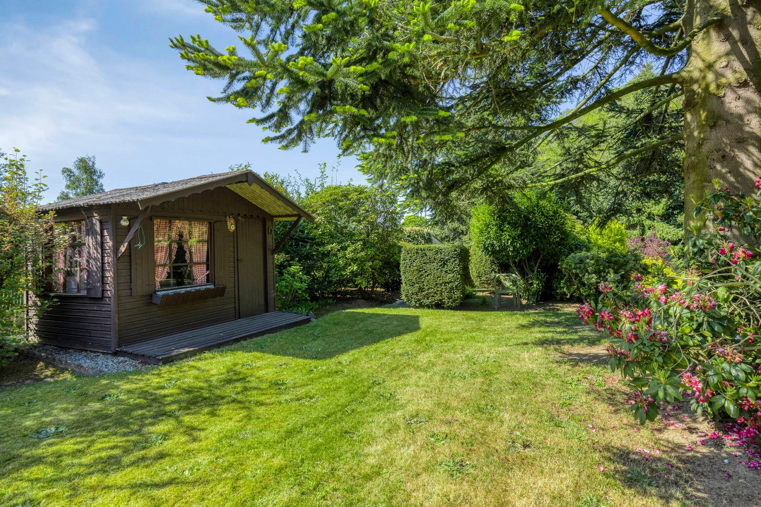 CHARMANTE OPEN BEBOUWING OP 16A 17CA MET PRACHTIGE TUIN EN DENNENBOS foto 37