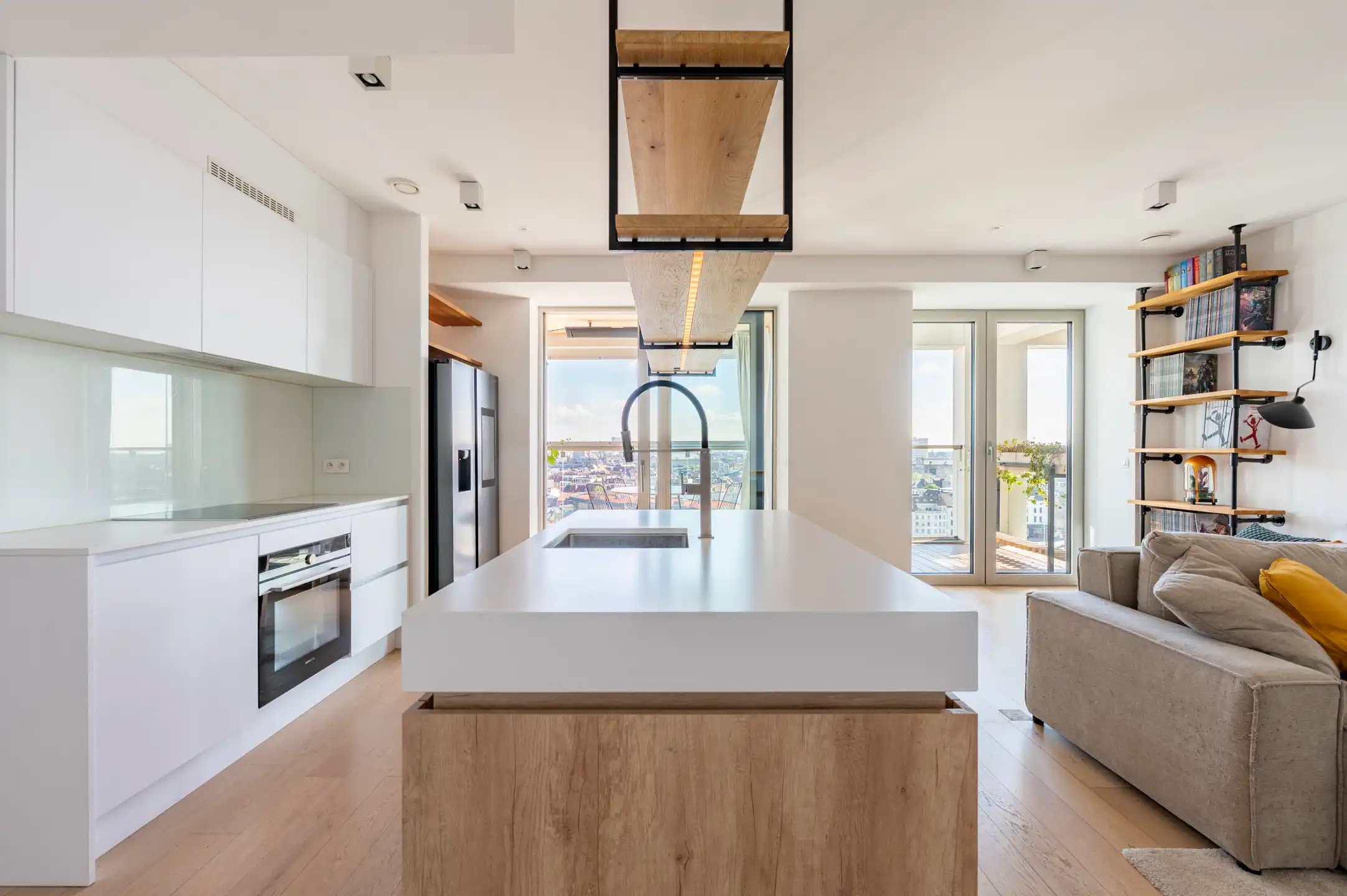 ANTWERPEN - Prachtig 2- slk appartement met panoramisch zicht foto 6