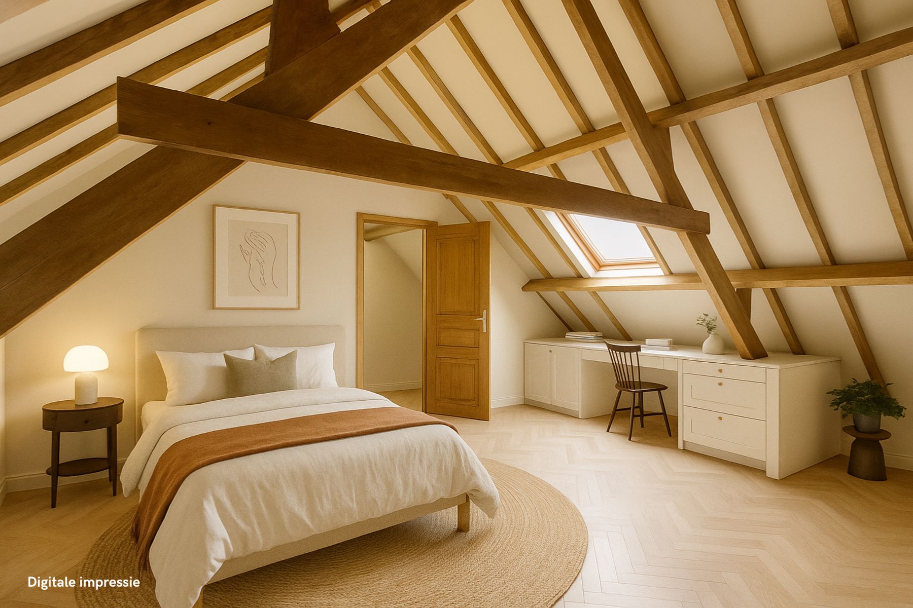 Karaktervolle te renoveren woning op perceel van 37a20ca! foto 23