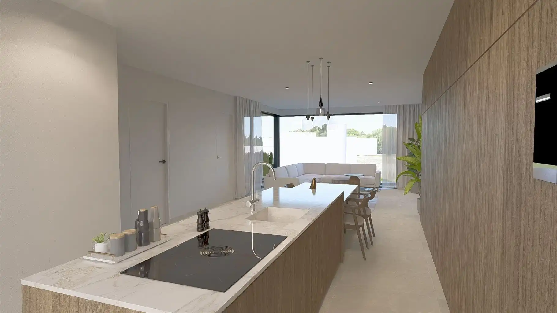 Uitzonderlijk ruim duplex appartement, voorzien van 2 (+1) slaapkamers gelegen op de tweede en derde verdieping met 3 terrassen en ondergrondse parkeerplaats in hartje Maaseik.  foto {{pictureIndex}}