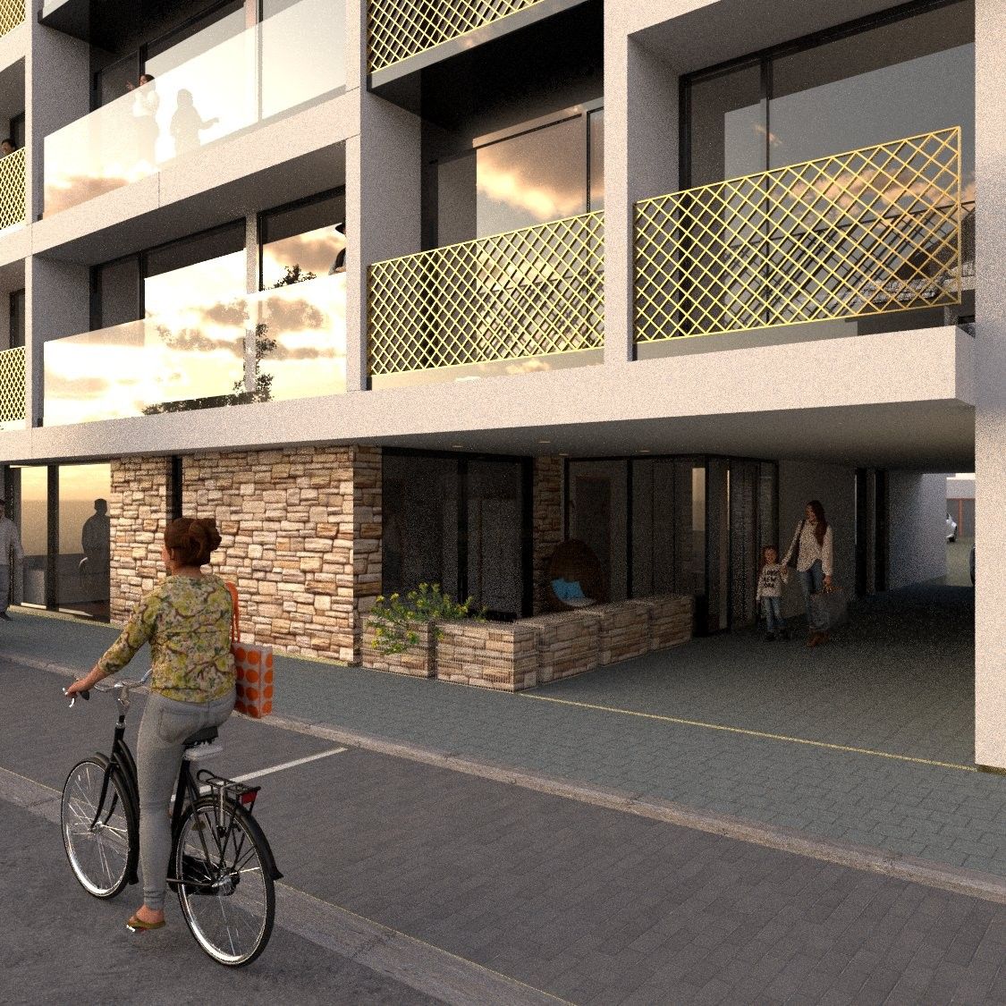 Res. Lilium: ruime nieuwbouwstudio in Westende foto 2