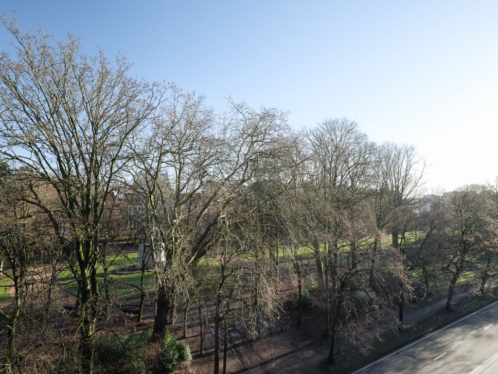 Instapklaar en ruim appartement met twee volwaardige slaapkamers en prachtig zicht op het Zuidpark. foto 6