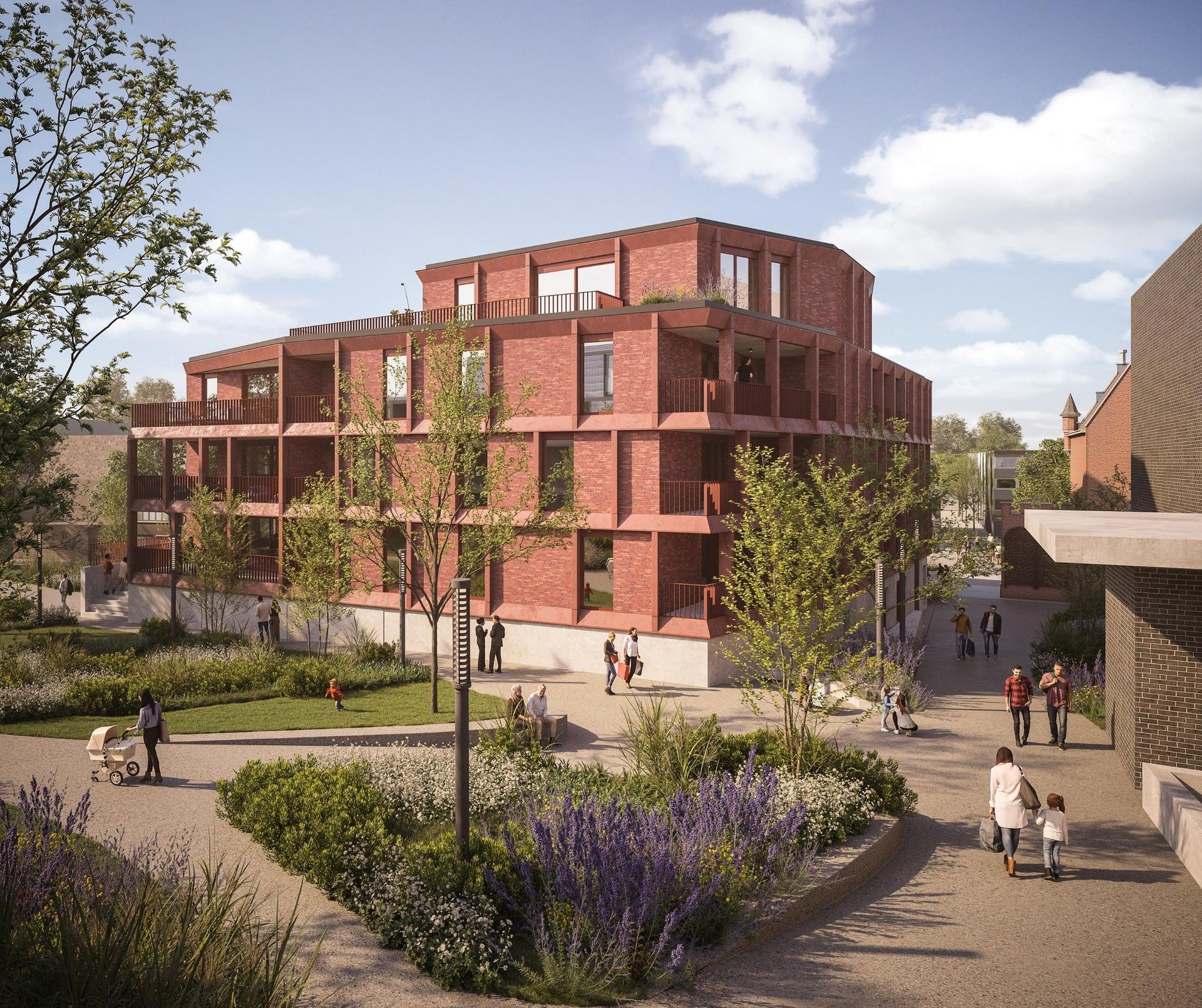 Hoekappartement met parkzicht - Klaver foto {{pictureIndex}}