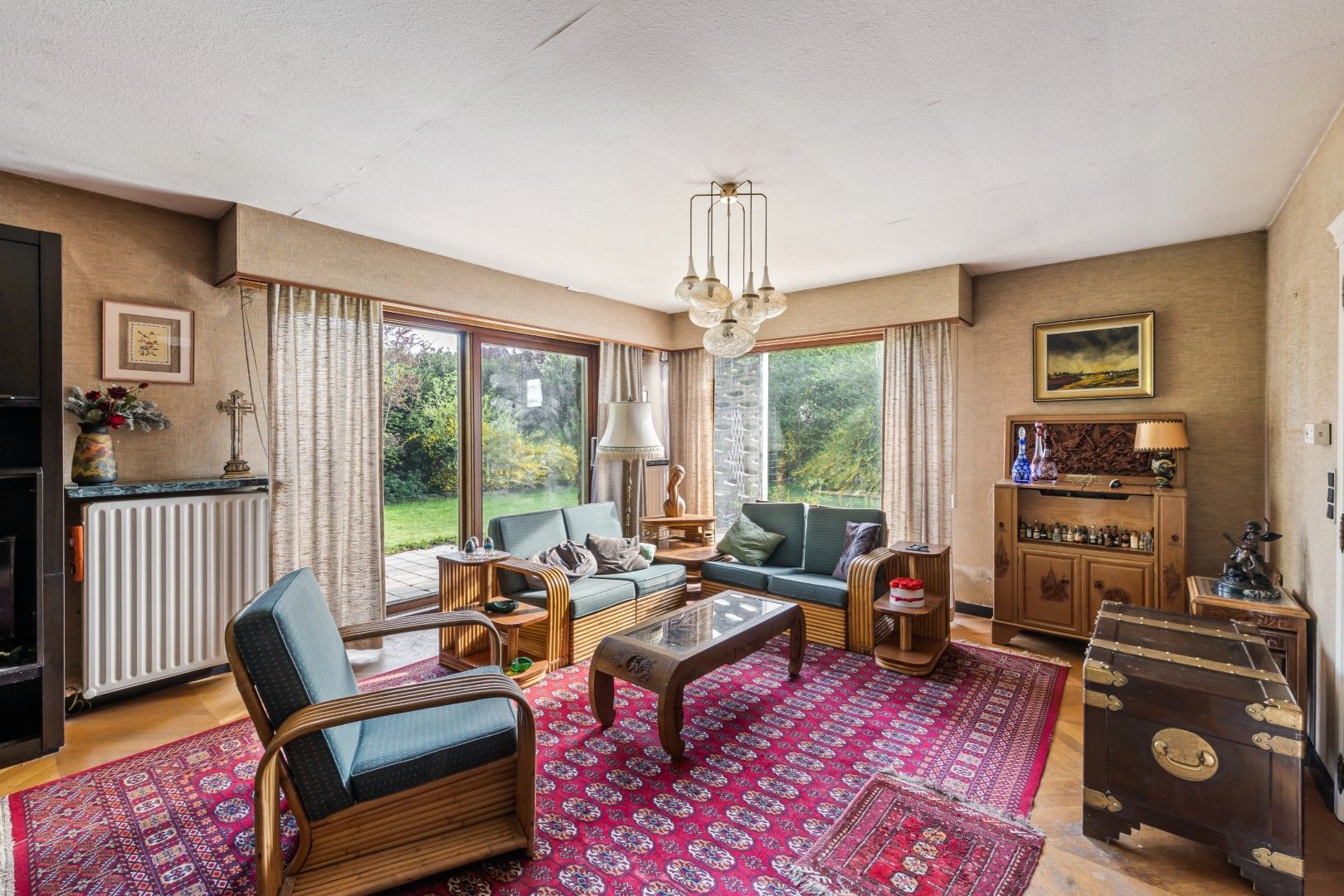 SEVENTIES BUNGALOW OP PERCEEL 46 A 48 CA MET POTENTIËLE BOUWGROND foto 10