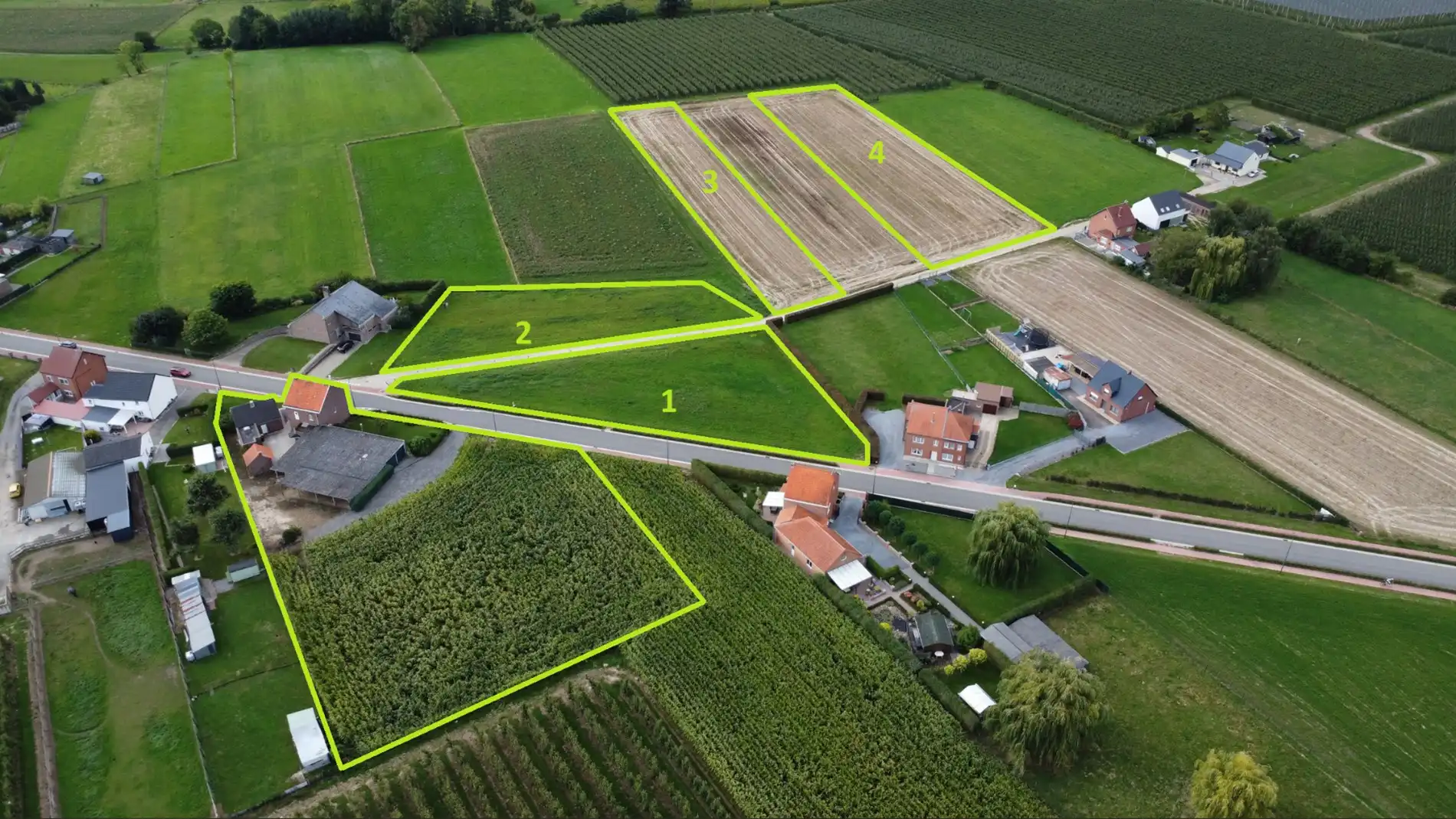 2 naastgelegen woningen Stwg op Kortnaken 63-61 en loods (250m²), op ruim 40a of meer foto 30