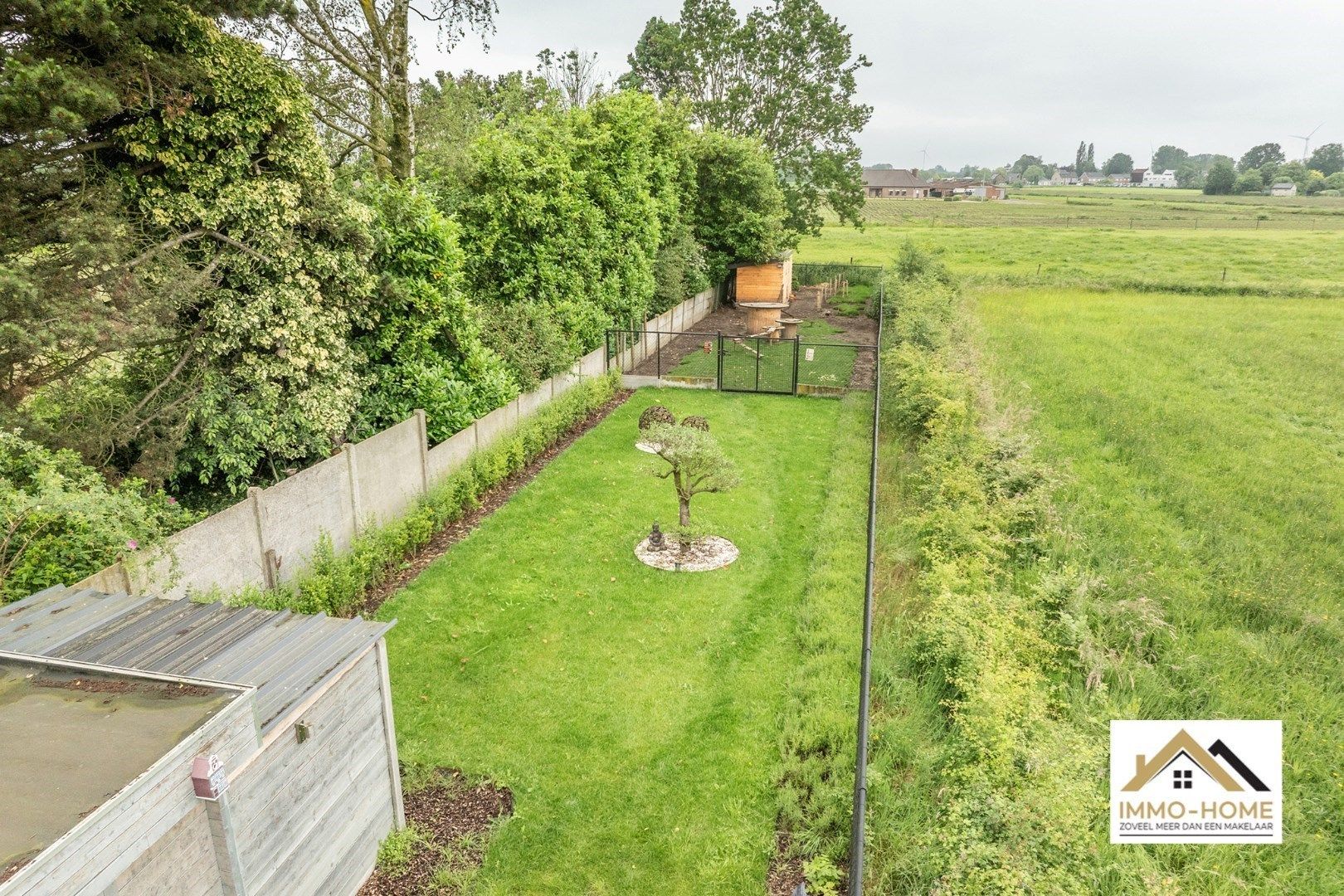 Mooi gerenoveerde open bebouwing met grote tuin en groen uitzicht te Kalken foto 28