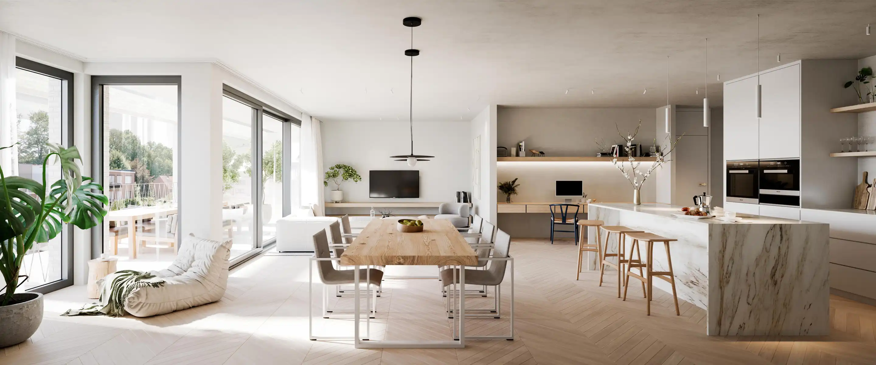 The Garden | Luxueus wonen in centrum Brasschaat foto {{pictureIndex}}