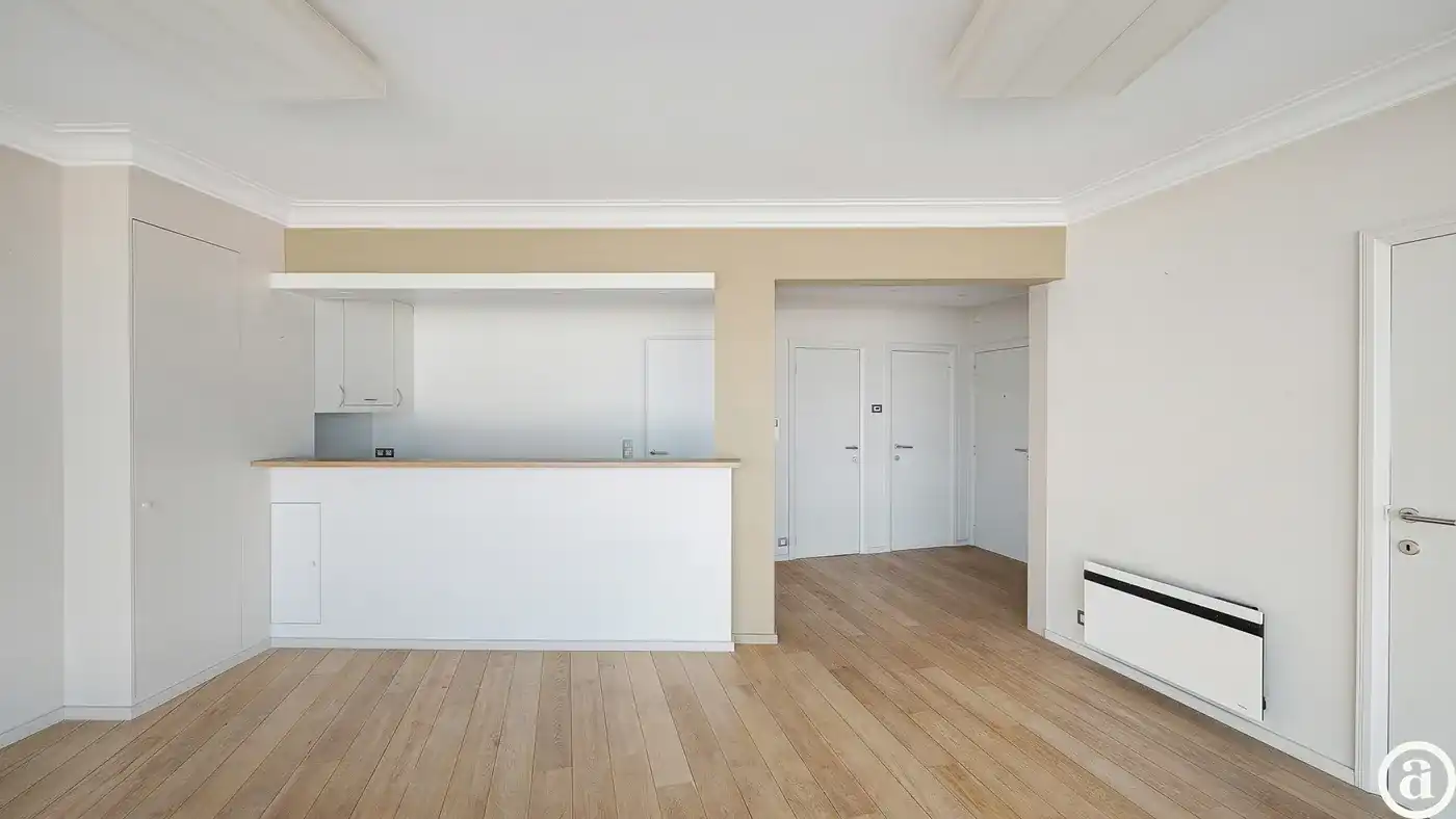 Ongemeubeld appartement met zeezicht nabij Rubensplein  foto 3