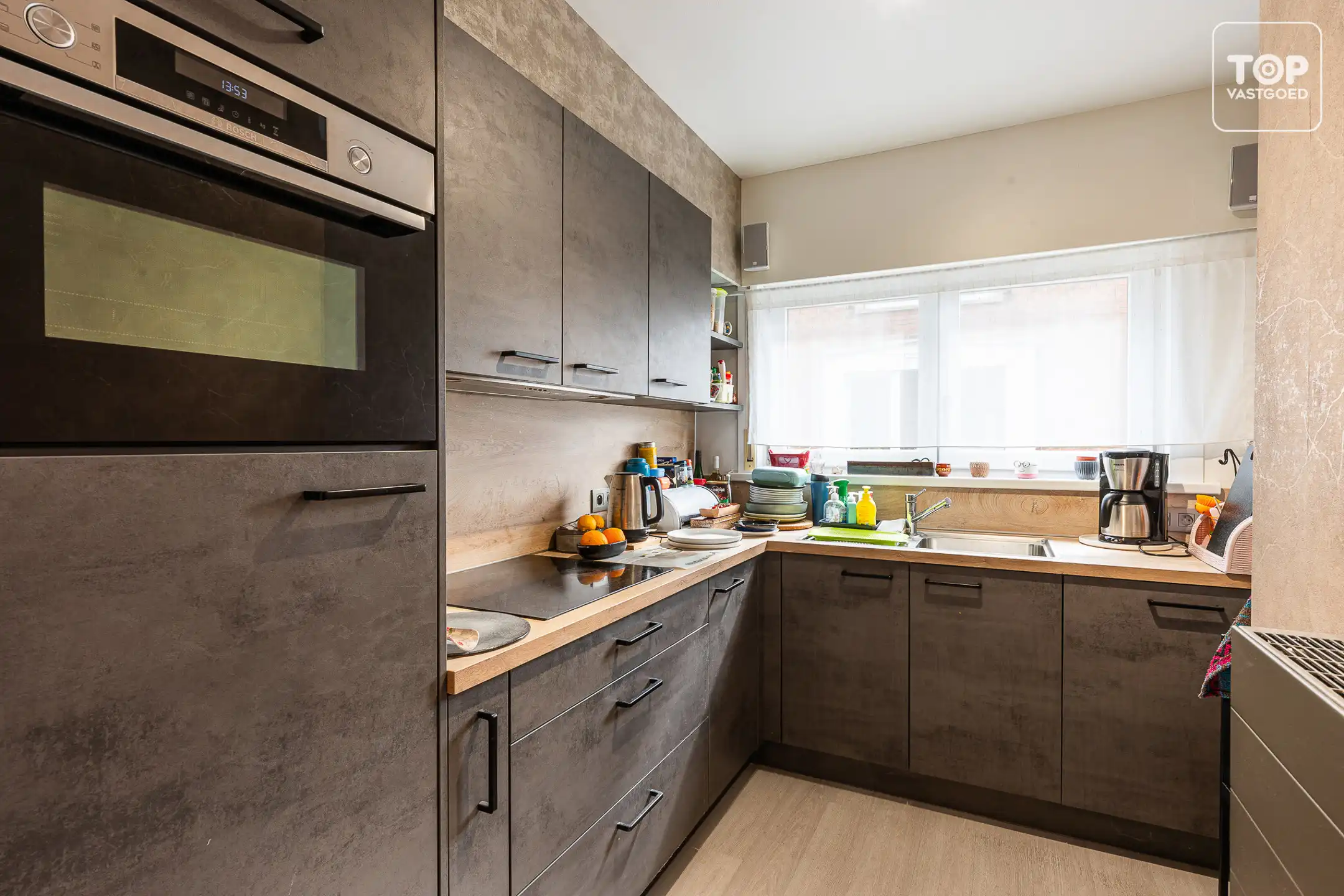 Gelijkvloers appartement met twee slaapkamers, tuin en garage  foto 5