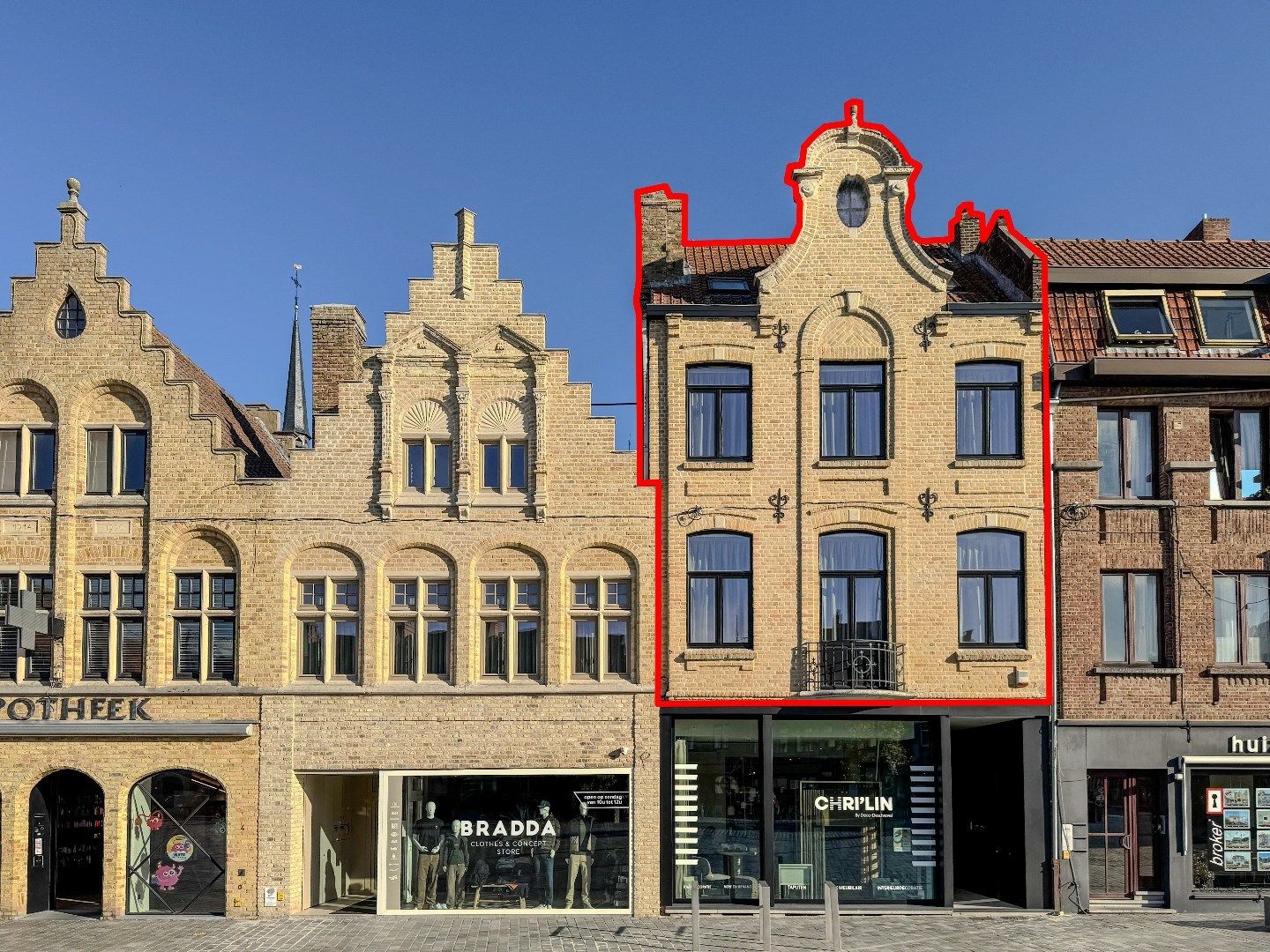 Appartement te huur Grote Markt 2 -/0101 - 8600 Diksmuide