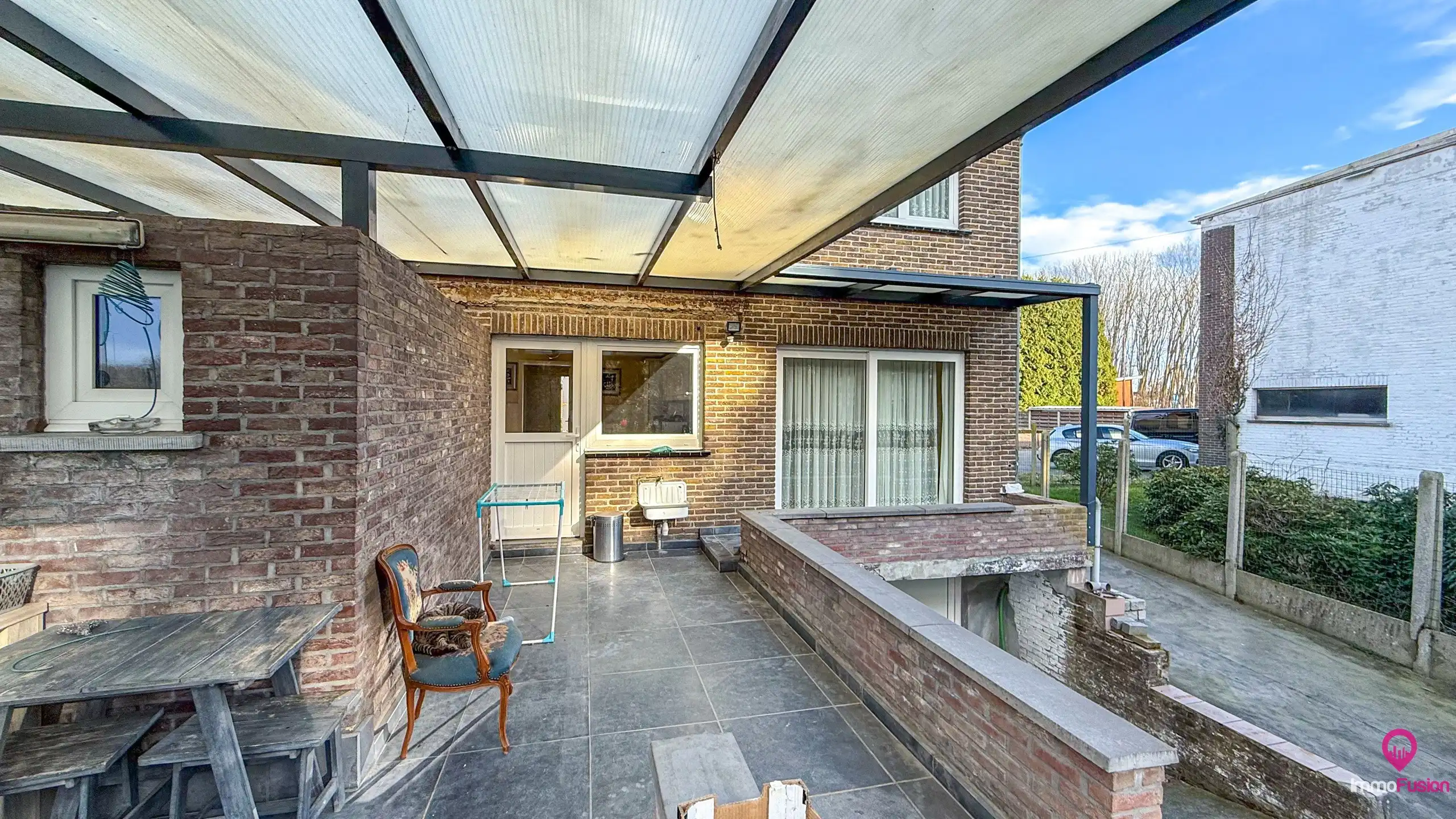 Instapklare woning met 3slpks, kelder en mooie tuin in Ham! foto 39