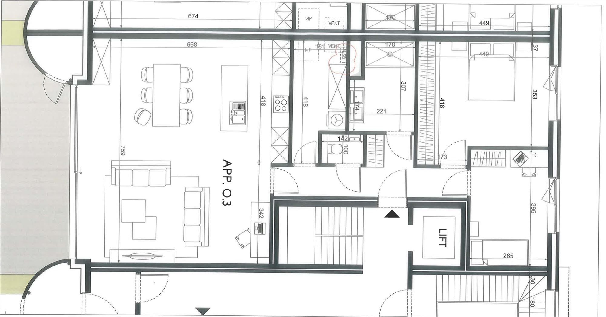 NIEUWBOUWAPPARTEMENT MET TERRAS & PARKING foto 23