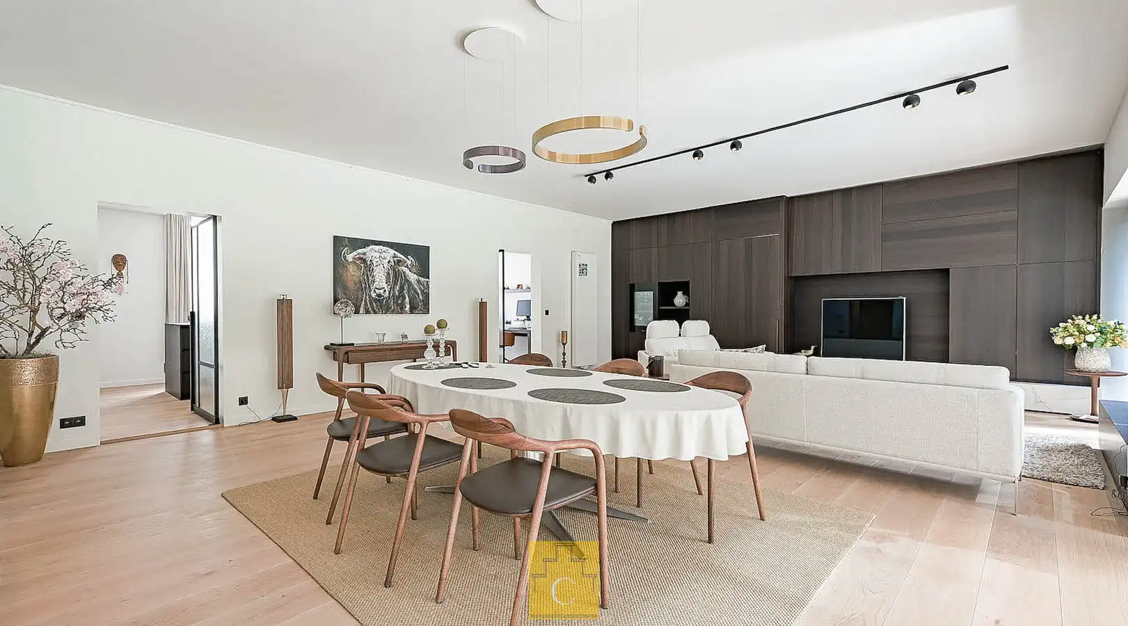 Uniek high-end appartement met privétuin in hartje Brugge – ca220 m² wooncomfort en ca170 m² Monbaliu-tuin foto 14