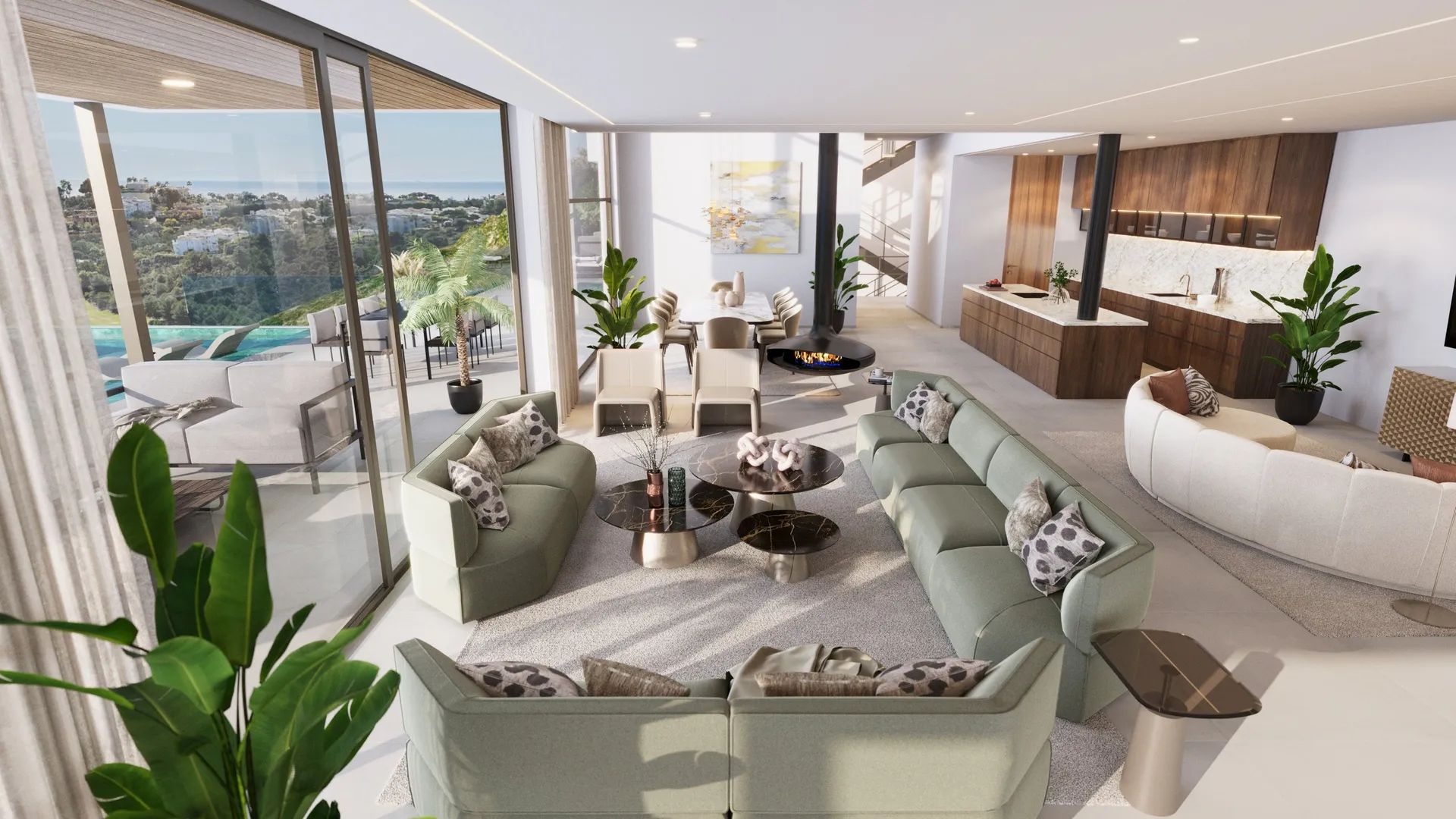 Wonen in pure elegantie: exclusieve designvilla in El Madroñal, Benahavís foto 3