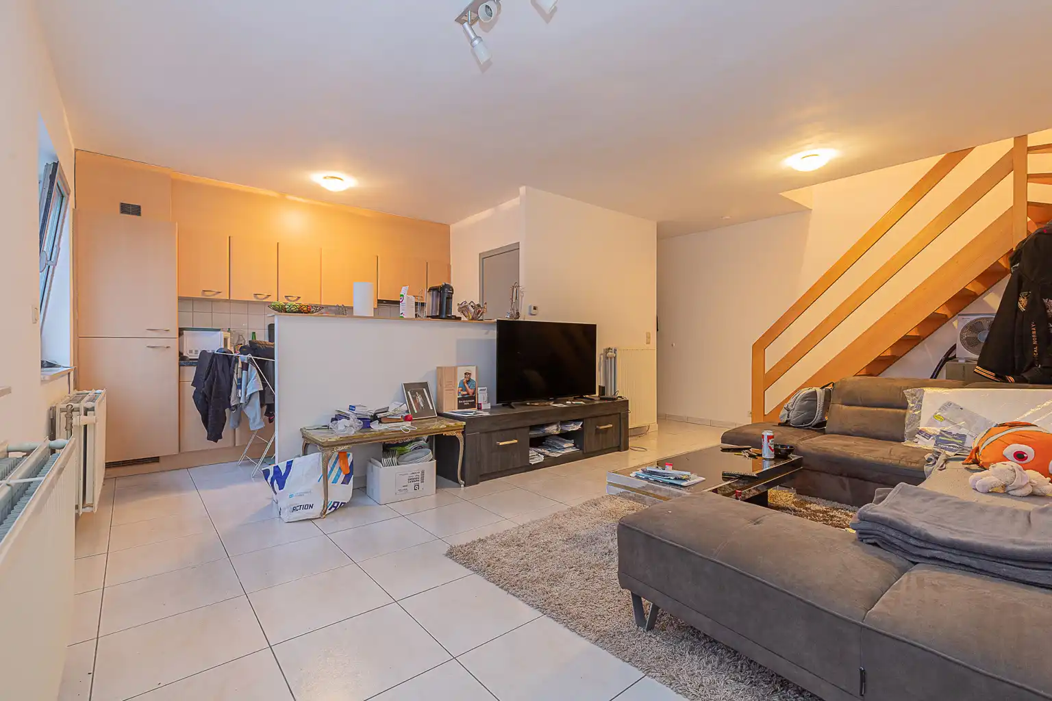 Duplex appartement in het centrum ! foto 2