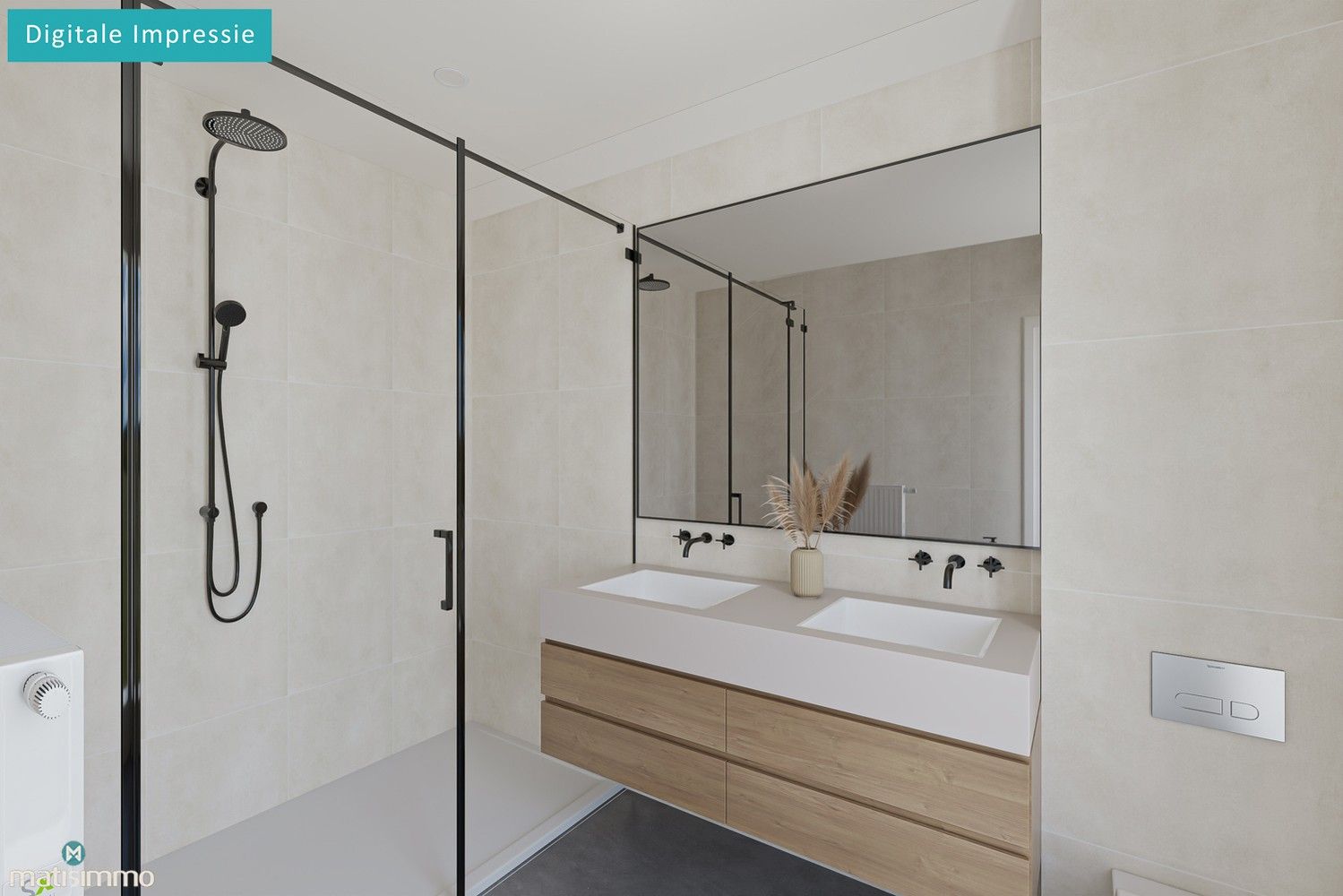 INSTAPKLAAR APPARTEMENT MET 2 SLAAPKAMERS, TUIN EN GARAGE IN SCHOONBEEK foto 14