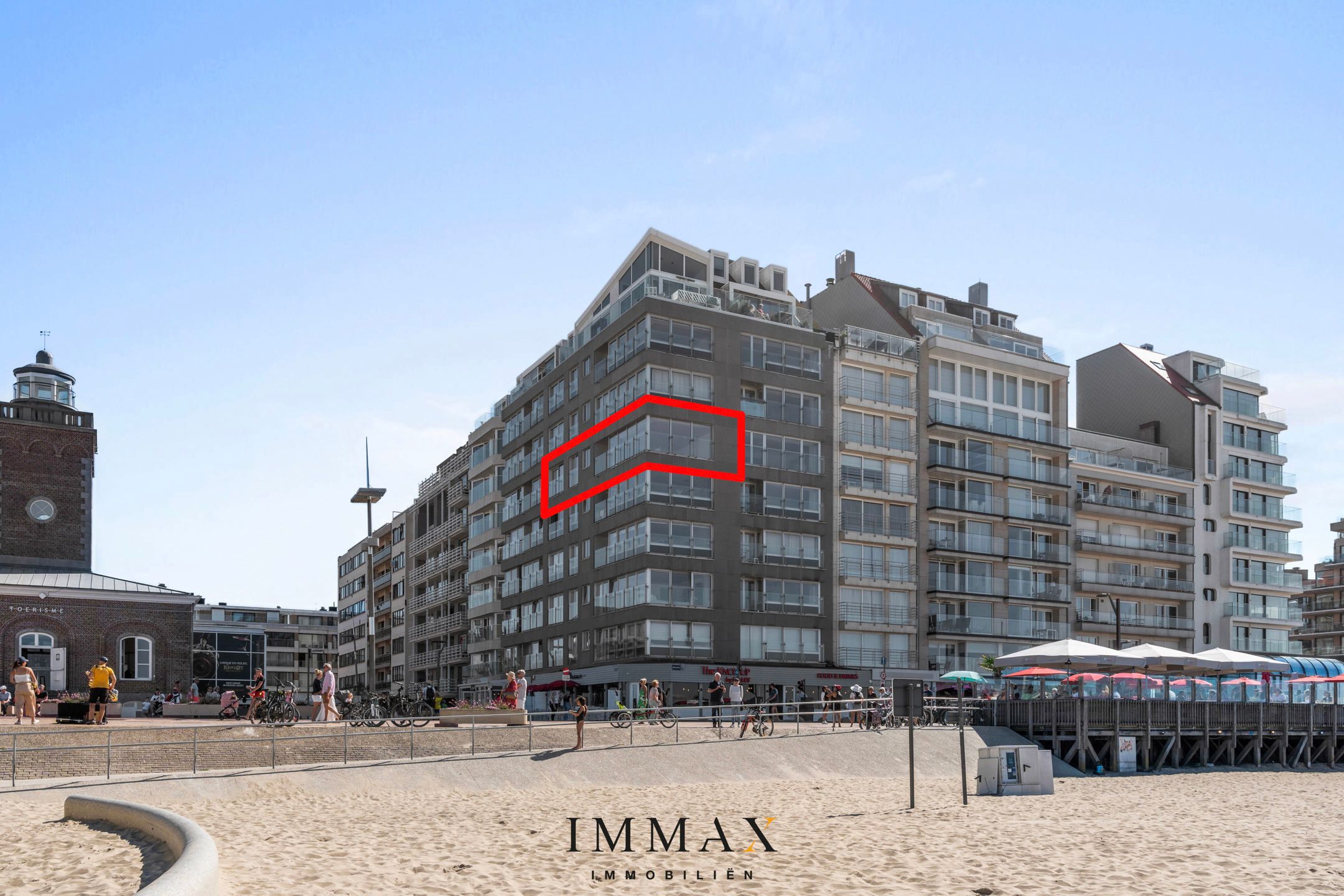 Prachtig hoekappartement met frontaal zeezicht | Knokke foto 27