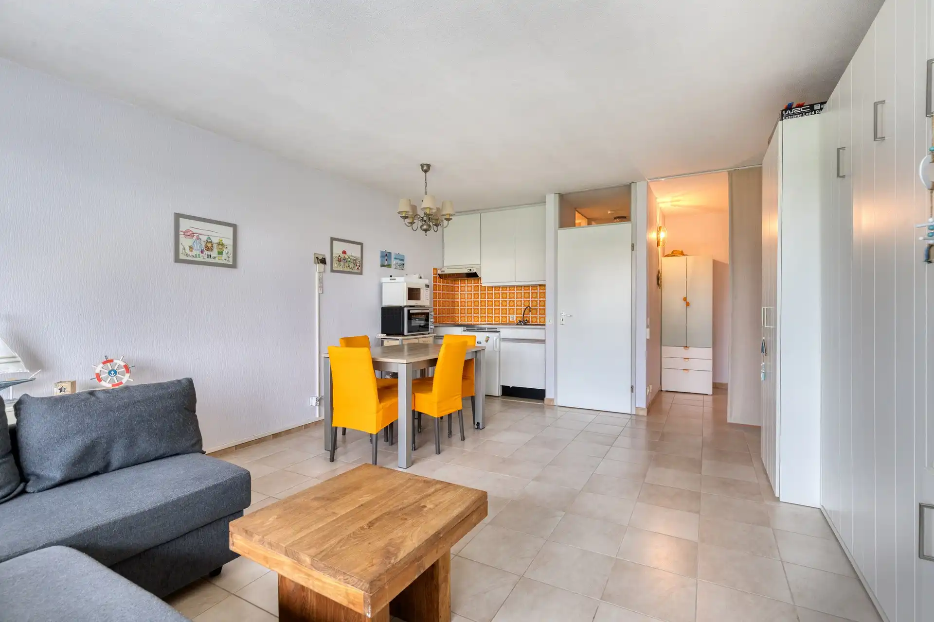 Zonnige studio met zicht op het park, Nieuwpoort foto 2