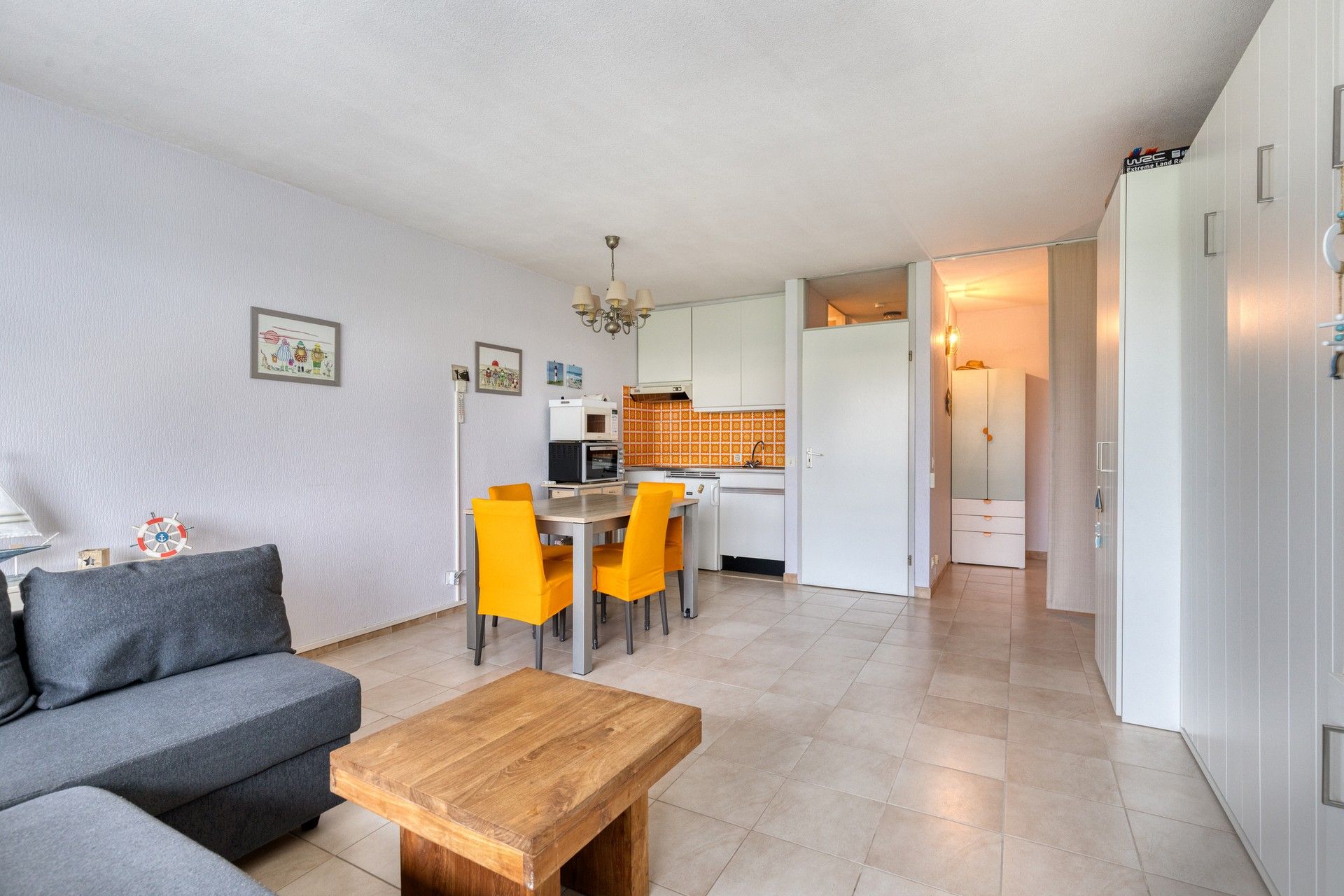 Zonnige studio met zicht op het park, Nieuwpoort foto 2