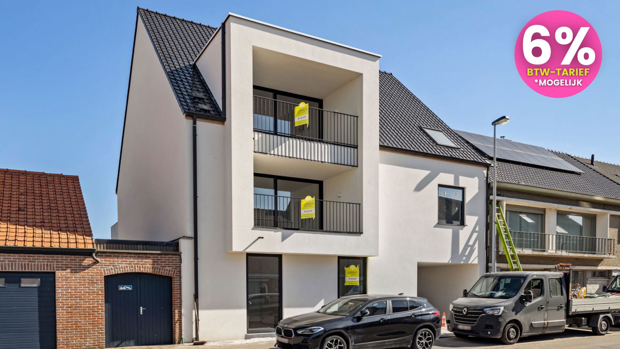 Residentie Kronevoorde - 3 appartementen in groene omgeving foto {{pictureIndex}}