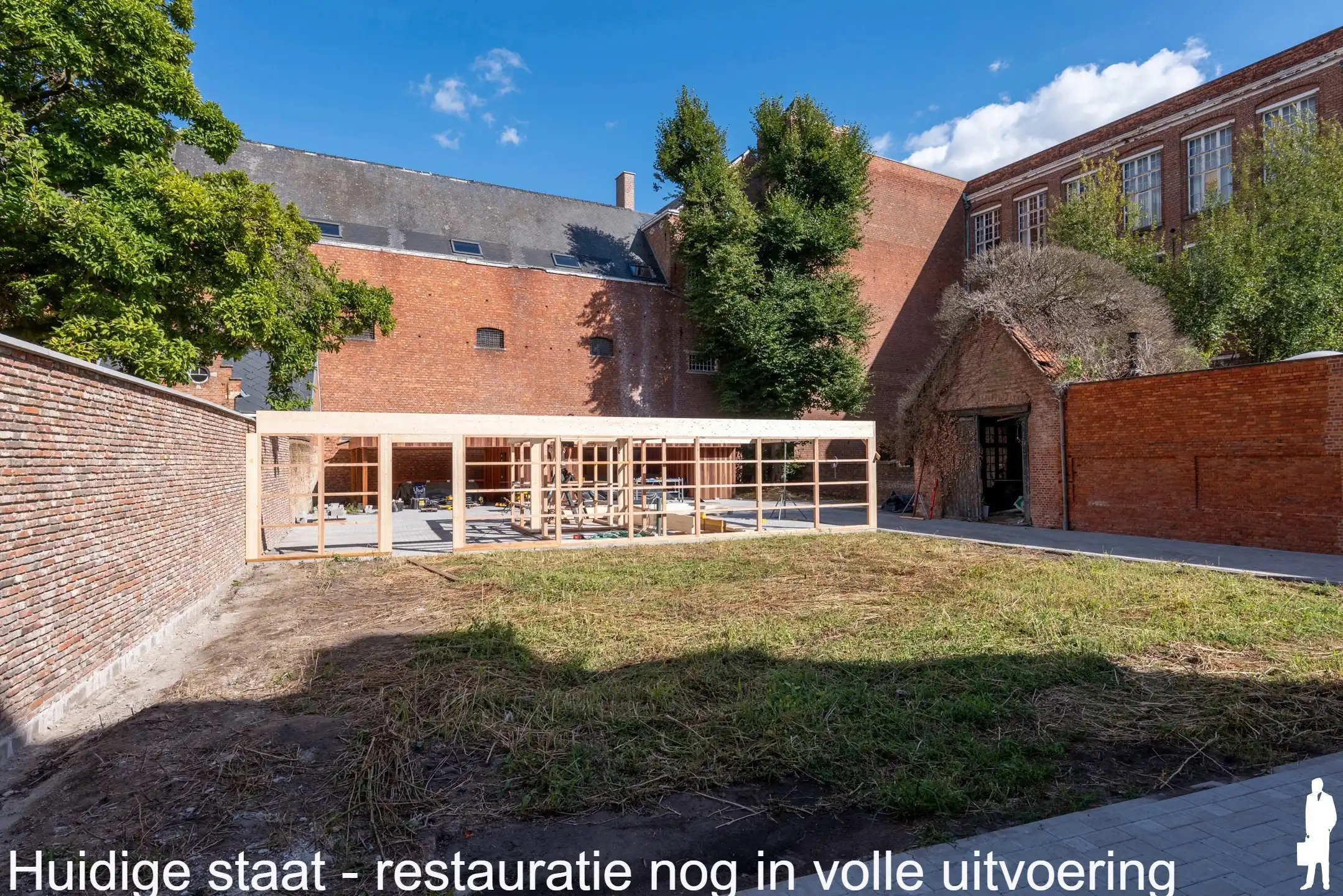 Villa appartement 267m² + tuin in uniek en historisch kader  foto 23