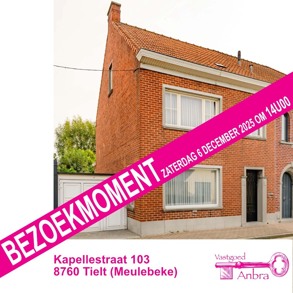 Huis te koop Kapellestraat 103 - 8760 Tielt