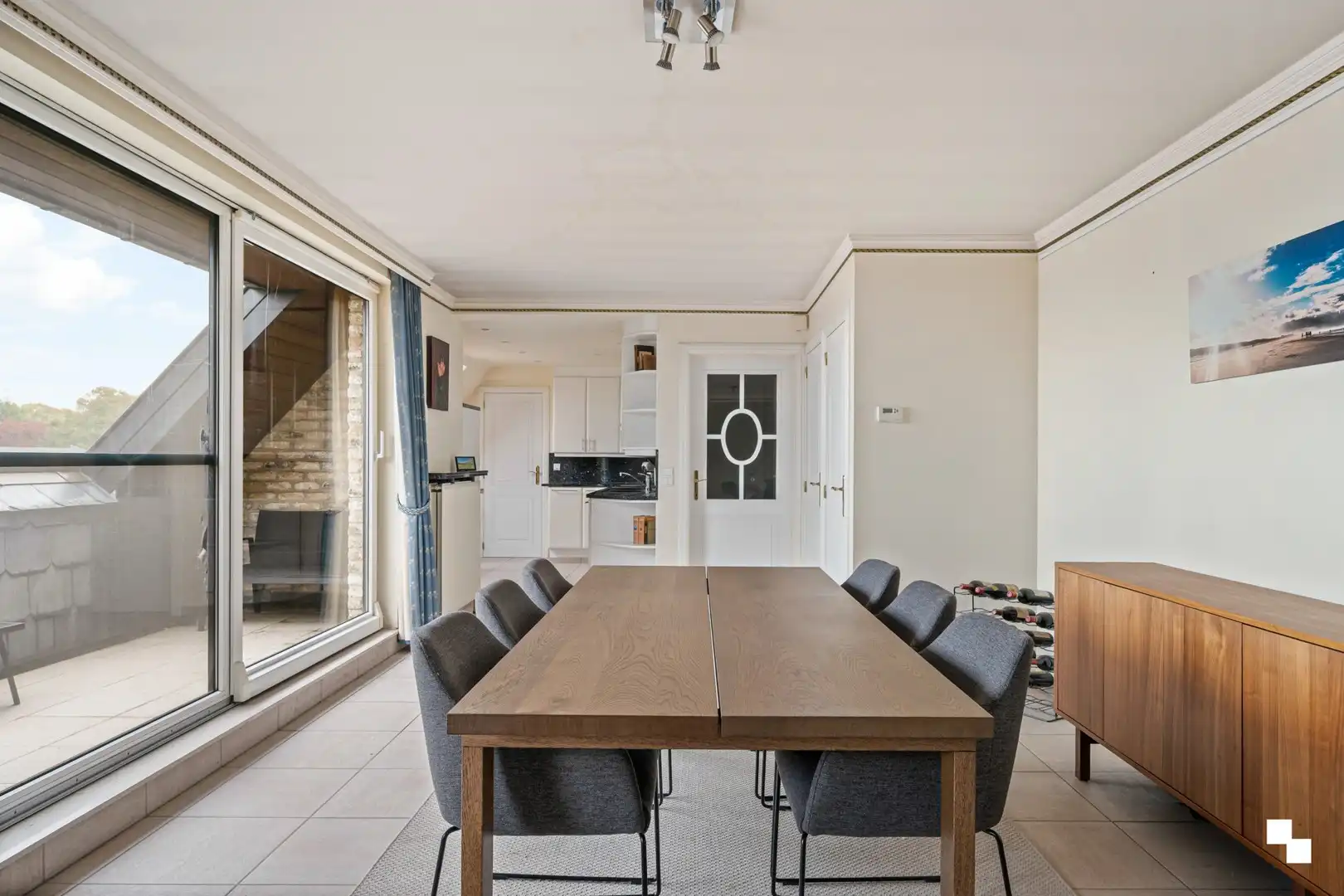 Ruim duplex appartement met garage nabij hartje Lendelede foto 6