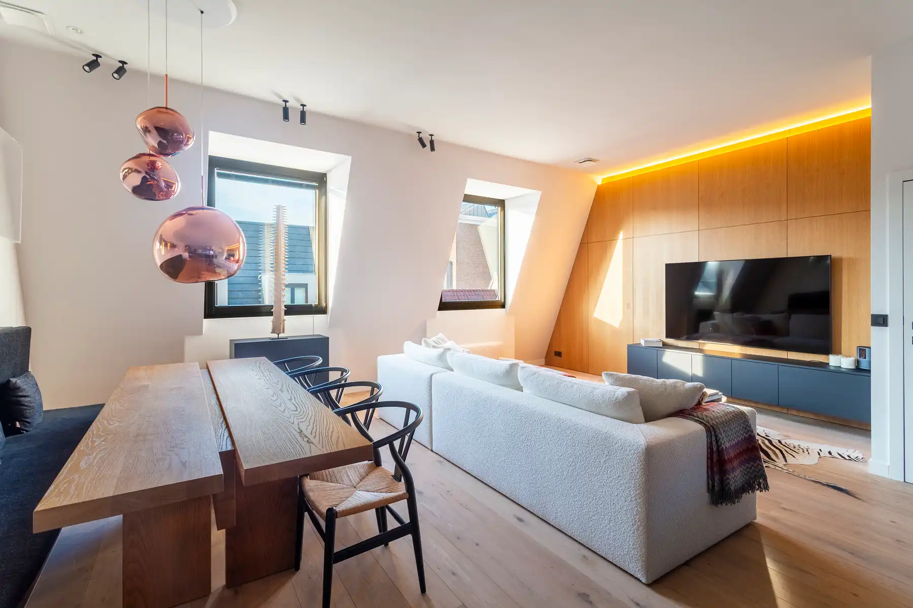 Luxueus dakappartement met 2 slpk en terras  foto {{pictureIndex}}