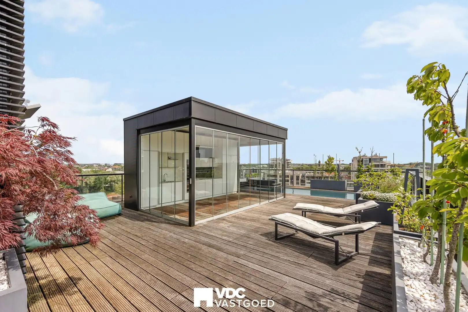 Exclusief duplex-penthouse met panoramisch zwembad – Zuidzicht Hasselt foto 13