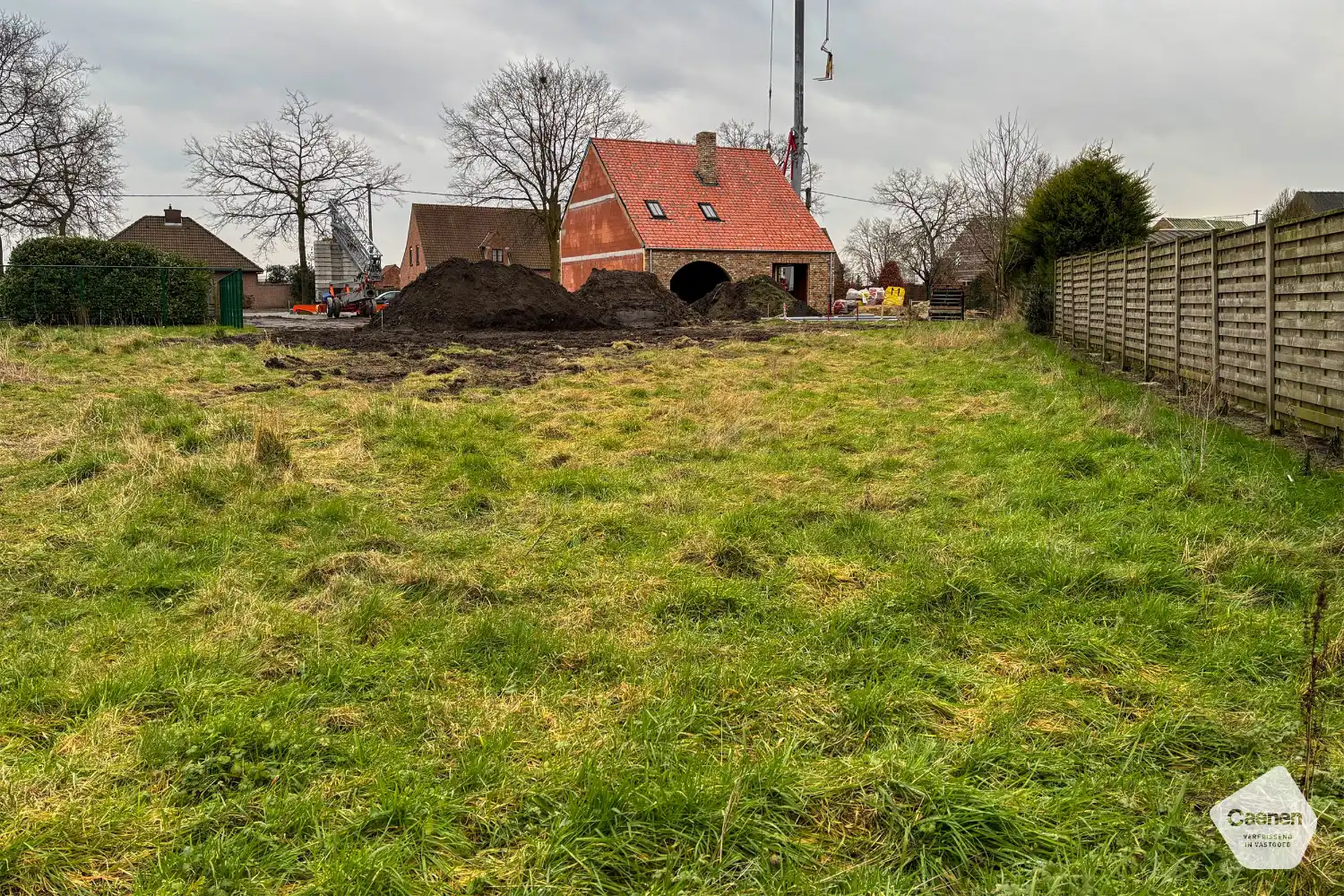 Bouwgrond voor open bebouwing in het landelijke Ruddervoorde. foto 4