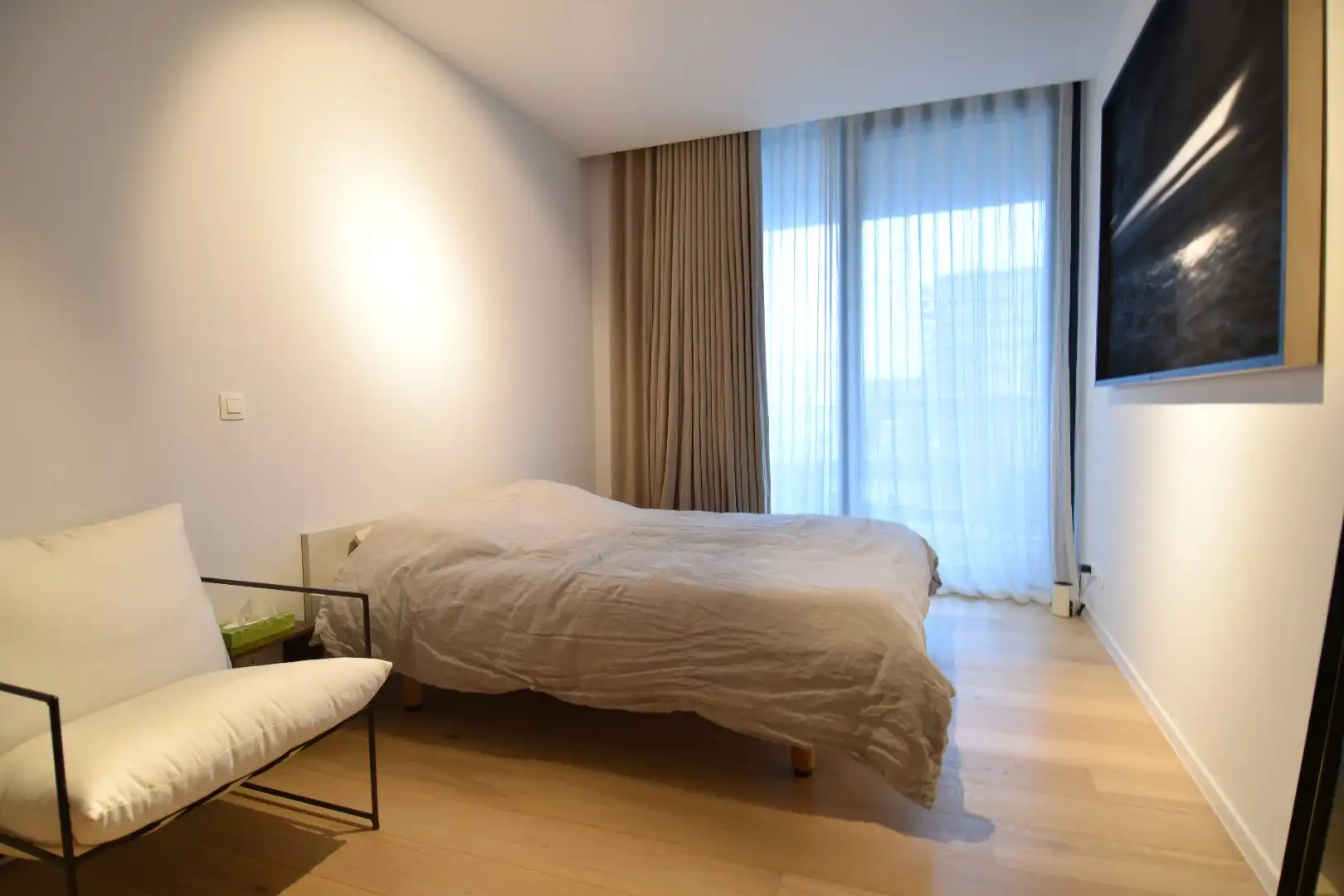 Uniek luxueus appartement met 2 slaapkamers en schitterend Leiezicht foto 13