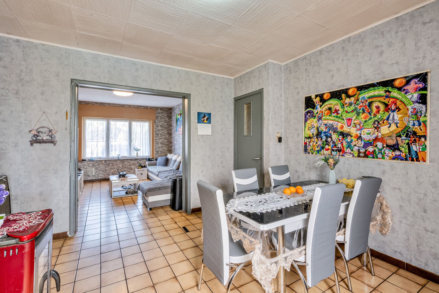 Gesloten woning, tuin en 3 slpks bij centrum Geraardsbergen foto 3