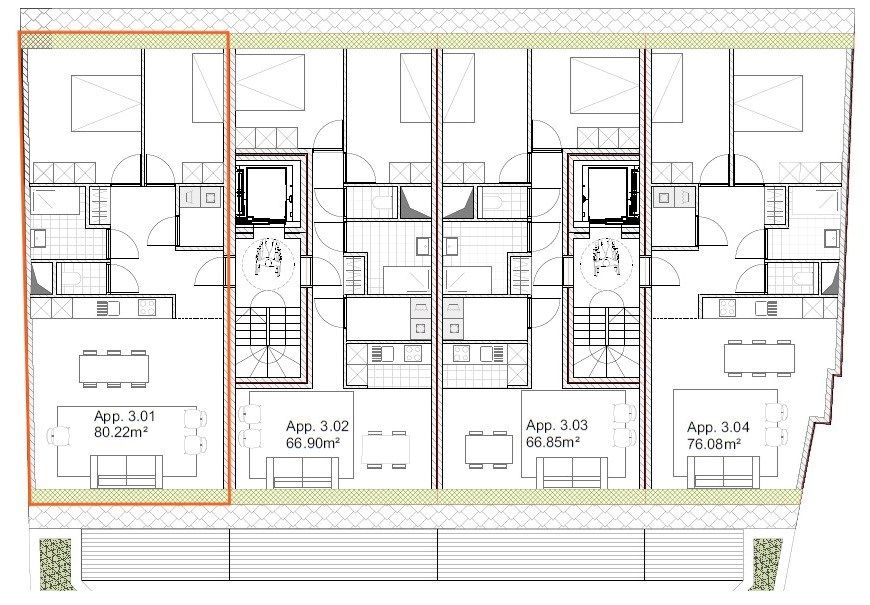 Energiezuinig nieuwbouwappartement met twee slaapkamers in Lokeren foto 2