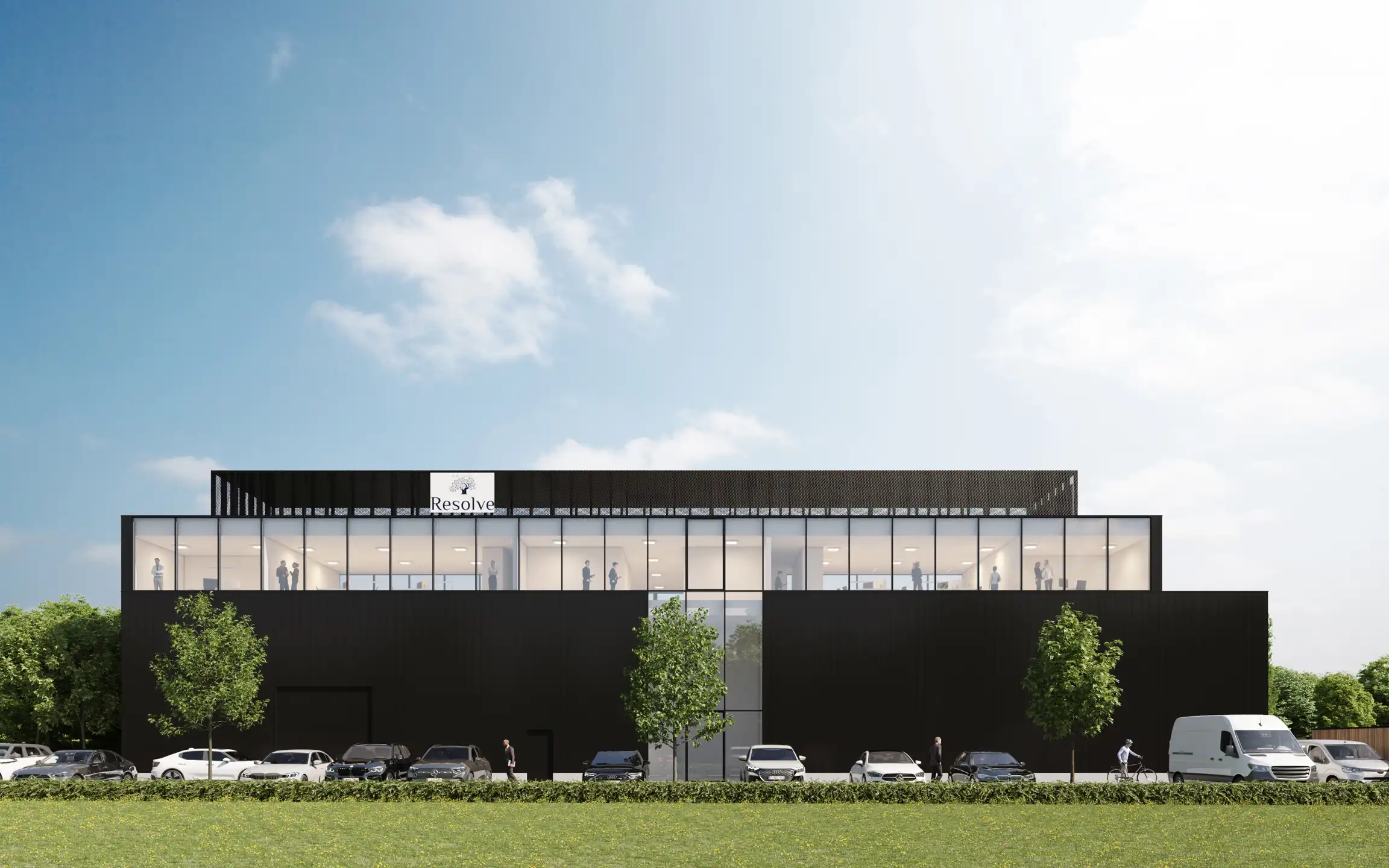 TE KOOP Nieuw bedrijfsgebouw foto {{pictureIndex}}