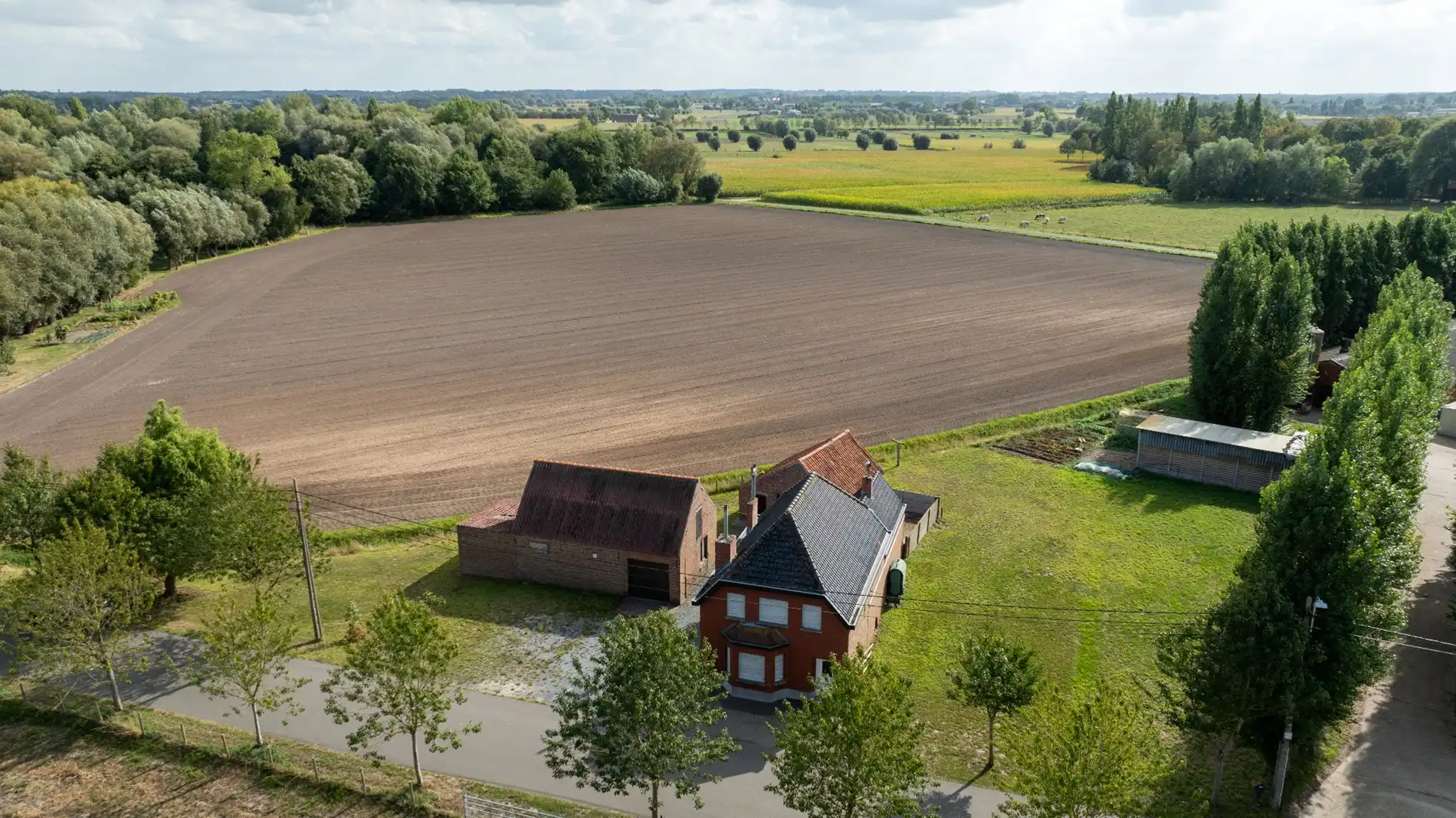 Alleenstaande woning met bijgebouwen en prachtig landelijk uitzicht foto 23
