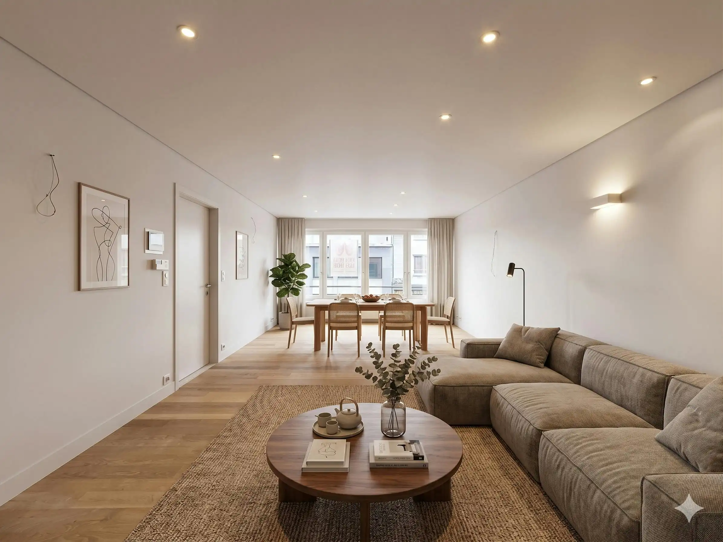  Instapklaar 2-slaapkamerappartement in centrum Kortrijk foto 2