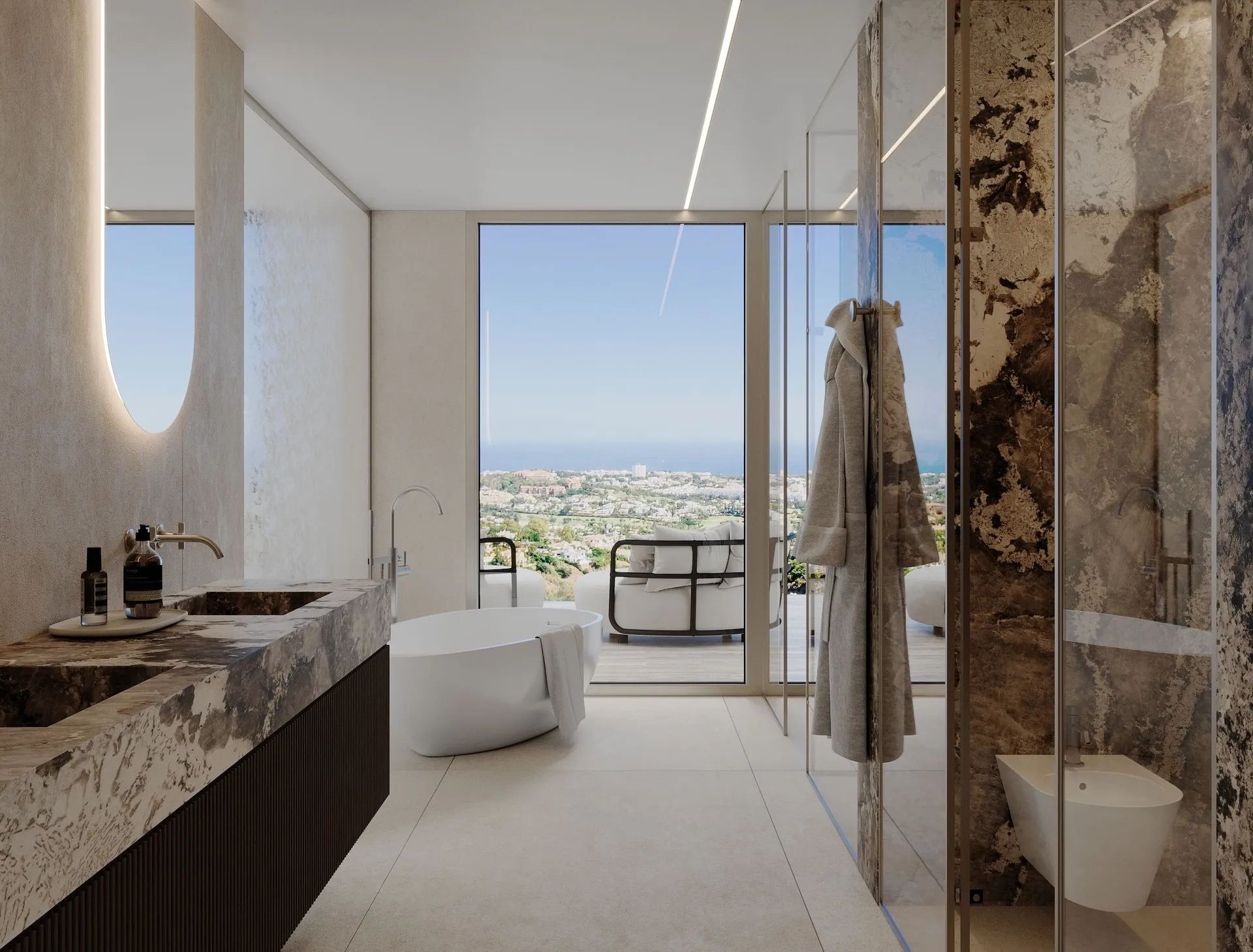 Spectaculair wonen aan de top: ontdek exclusieve panoramische appartementen in Benahavis foto 10