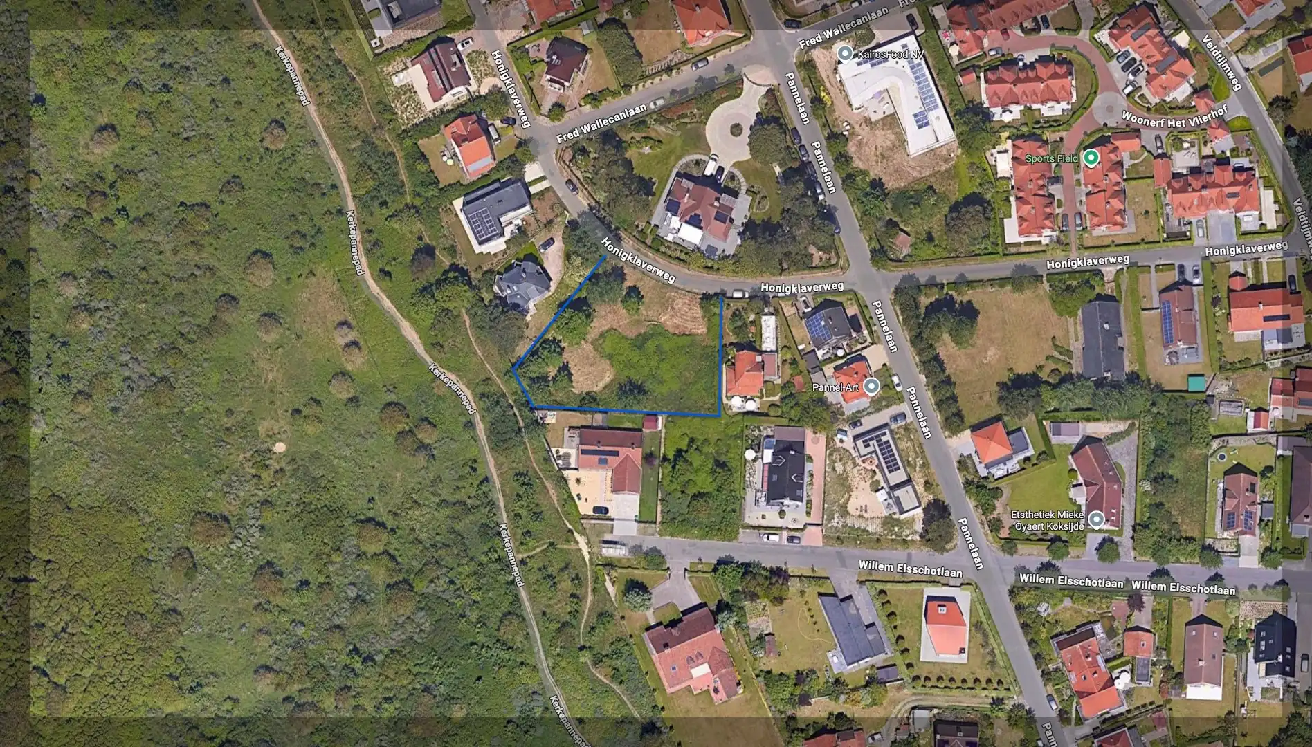 Ruim perceel van 706.00m² te koop in Sint-Idesbald, ideaal voor bouwproject of investering foto 2