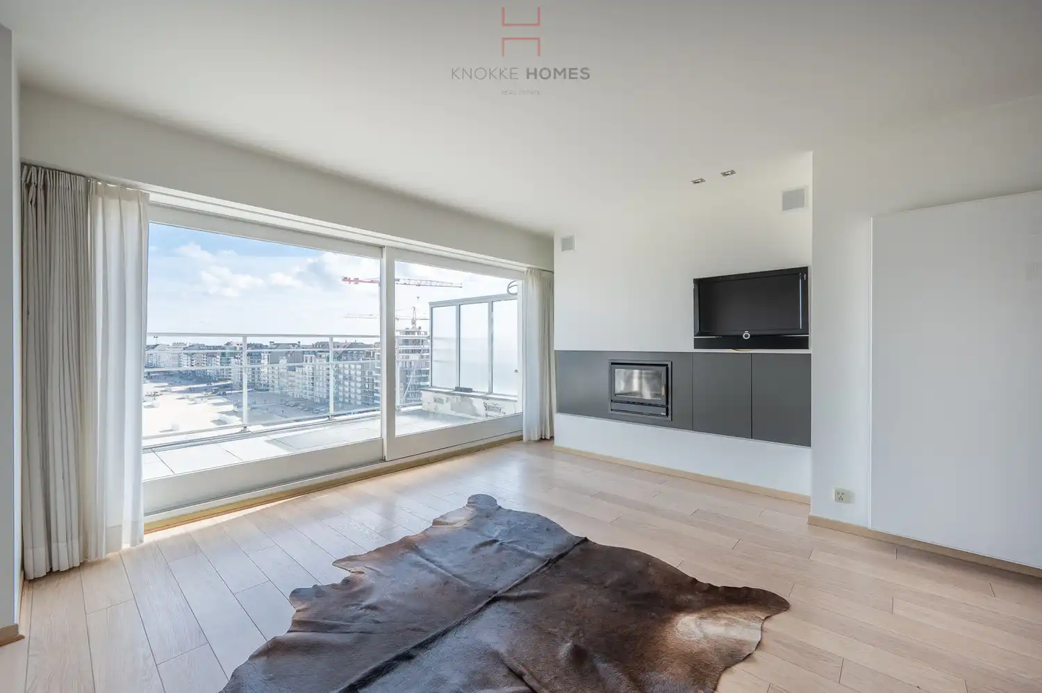 Uitzonderlijk dakappartement met panoramisch zeezicht in Duinbergen foto 5