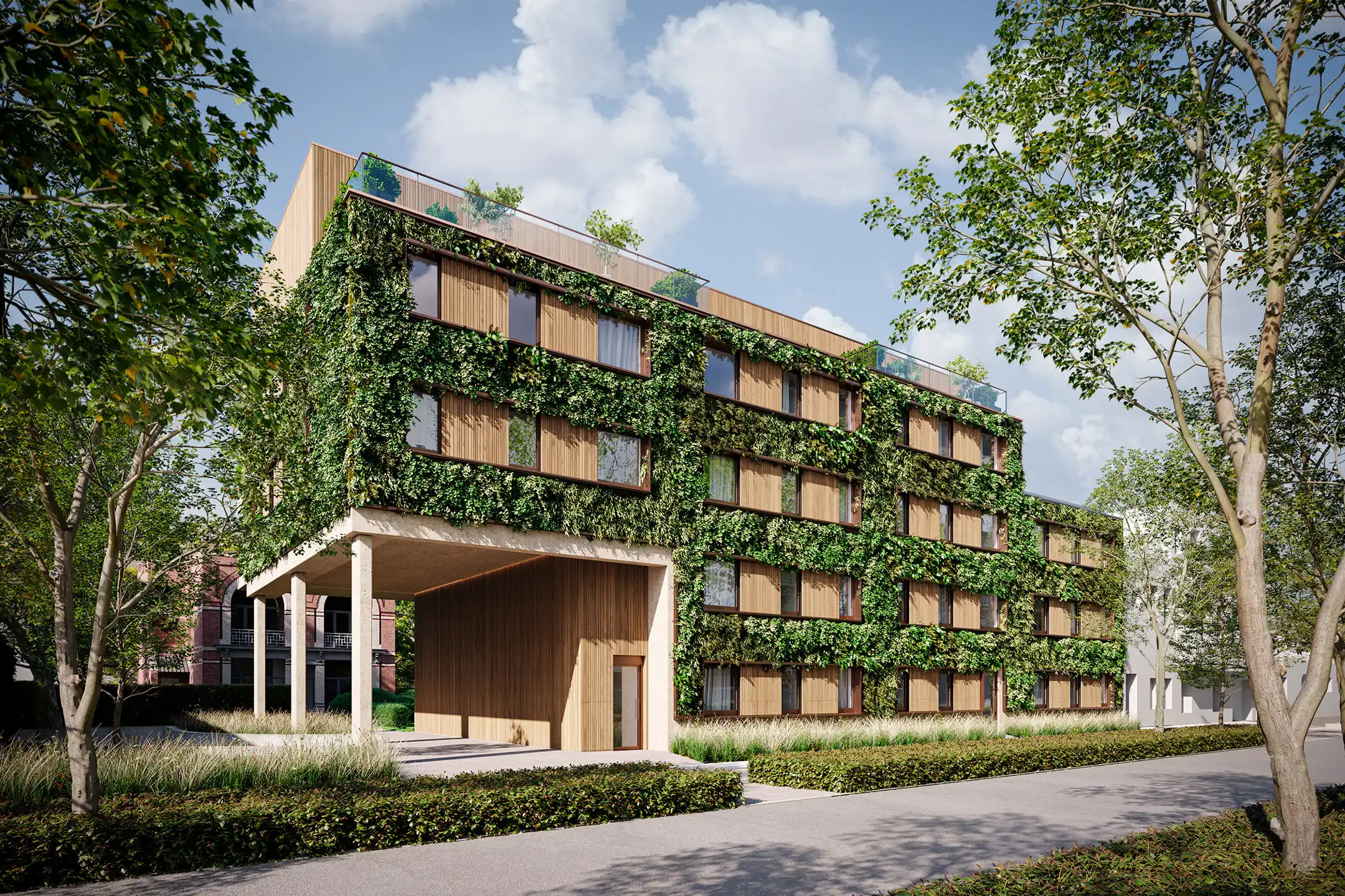 Nieuwbouwproject Villa Tybaert bestaande uit 15- zonnig BEN appartementen (E-peil -20) foto 3