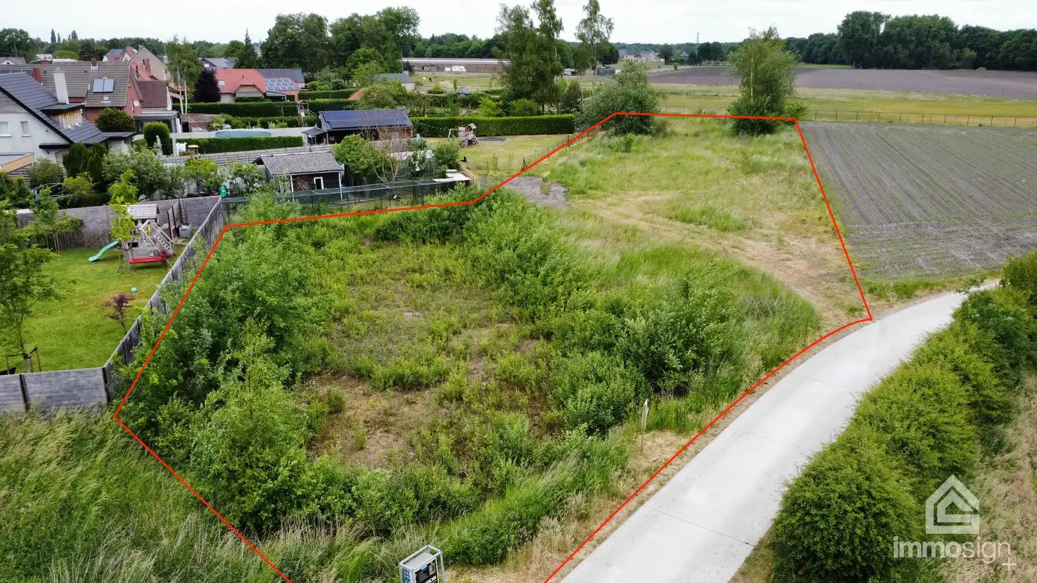 Unieke bouwkavel van 32a26ca met achterliggend weiland te Grote Heide foto {{pictureIndex}}