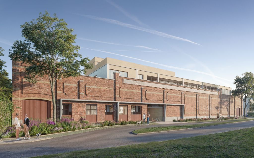 Unieke kans! - 2-slaapkamerappartementen in een reconversieproject van een voormalige textielfabriek met aangename terrassen en gemeenschappelijke tuin. foto 3