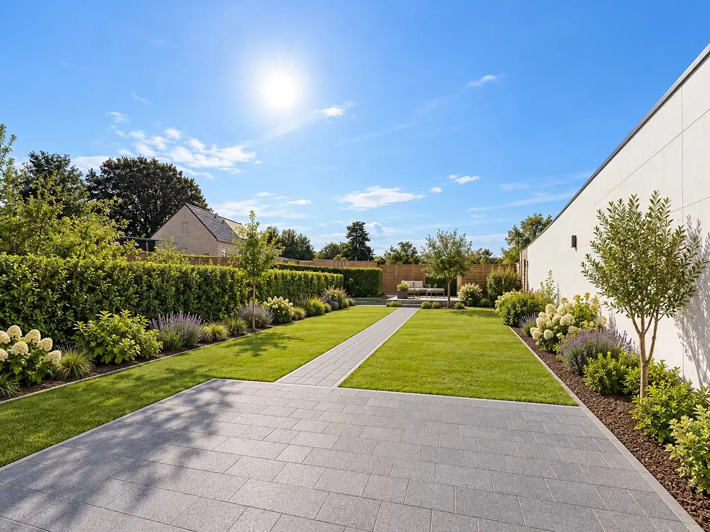 Luxueus en modern afgewerkt gelijkvloers appartement met tuin en 1 slaapkamer. foto 24