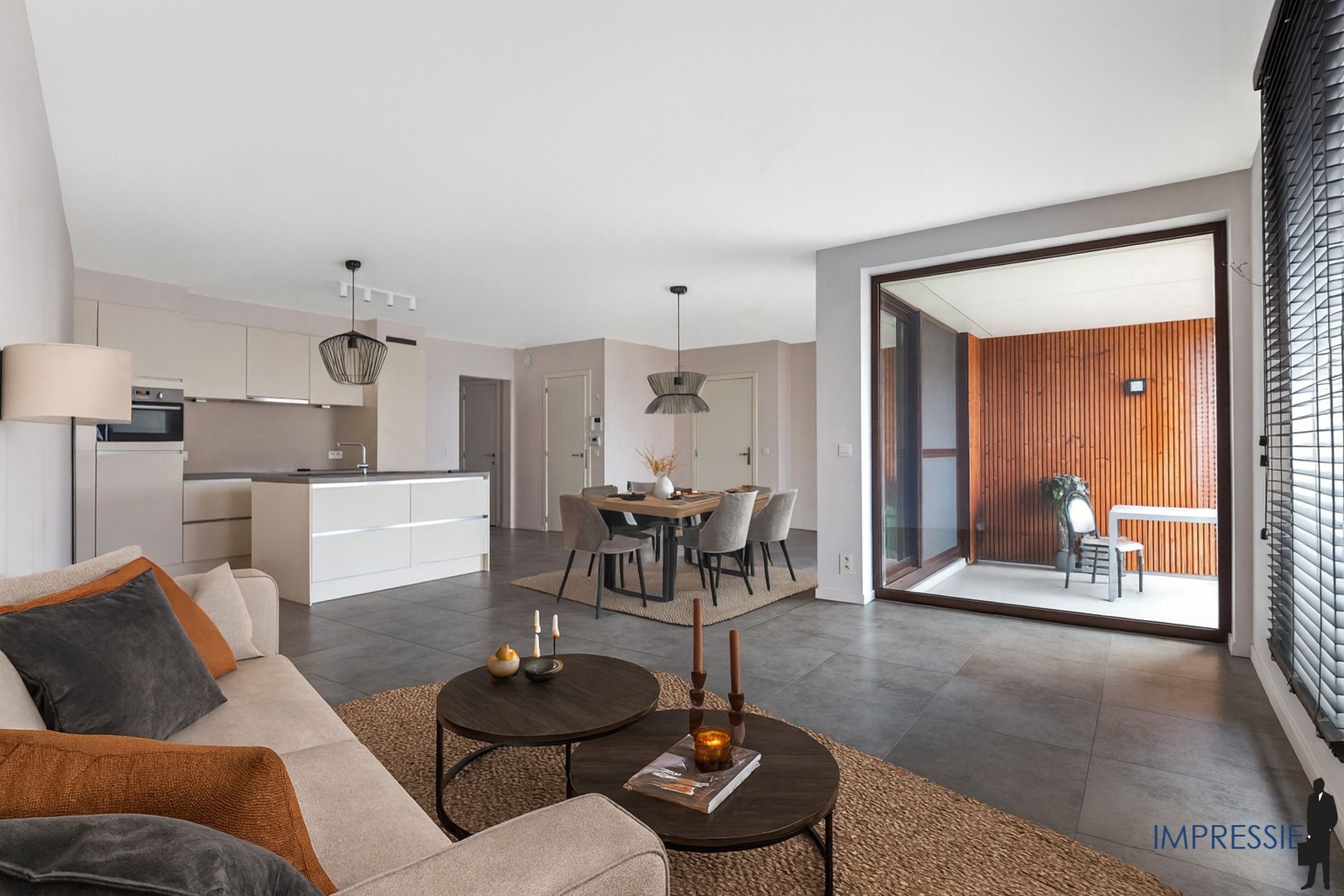 Modern appartement met 2 slaapkamers en overdekt terras foto 4