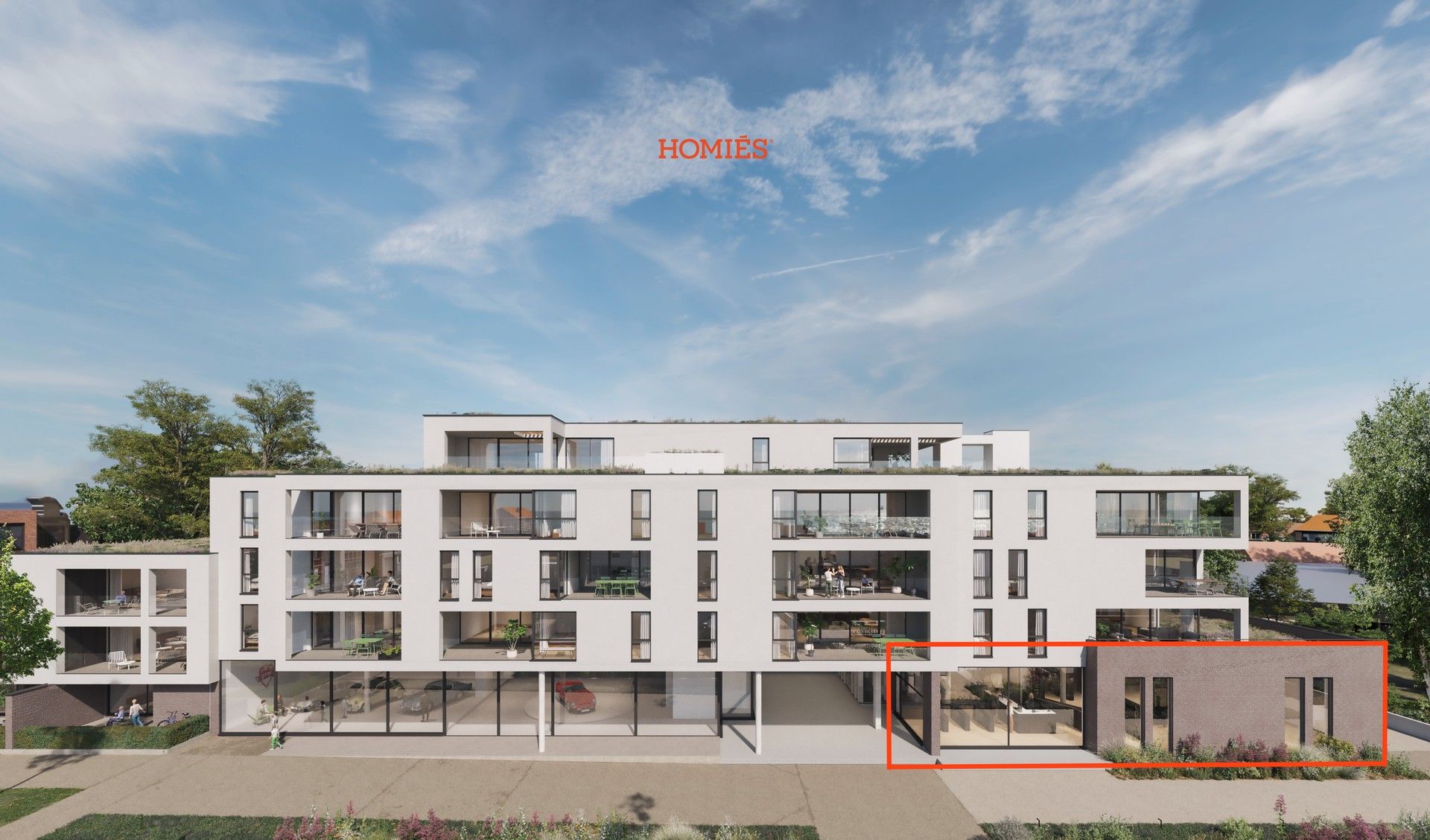 Nieuwbouw gelijkvloers handelspand foto {{pictureIndex}}