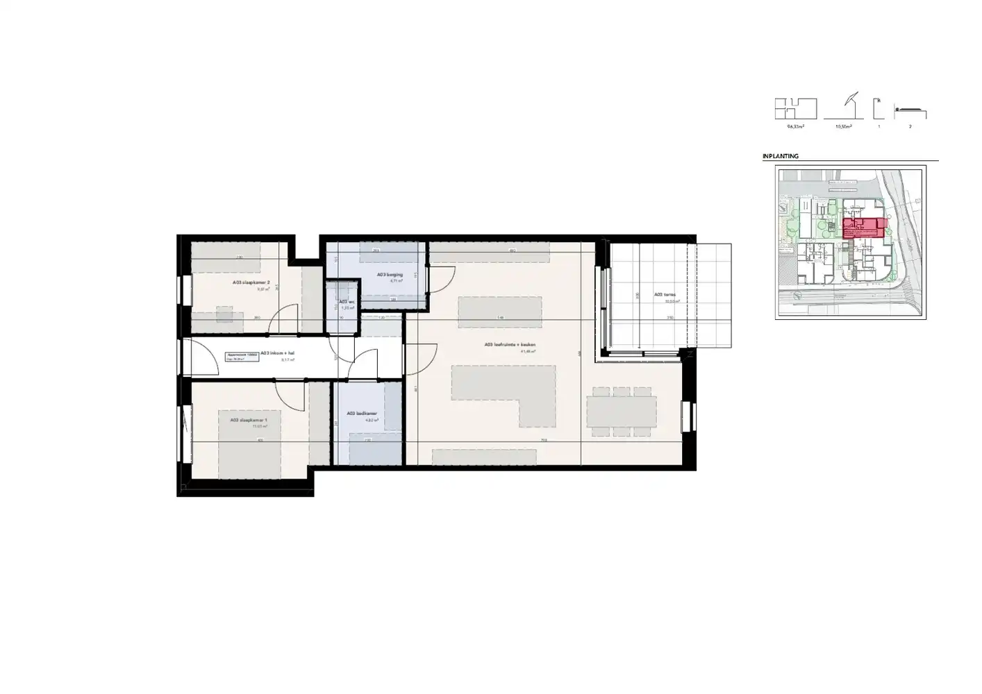 Appartement met 2 slaapkamers foto 3