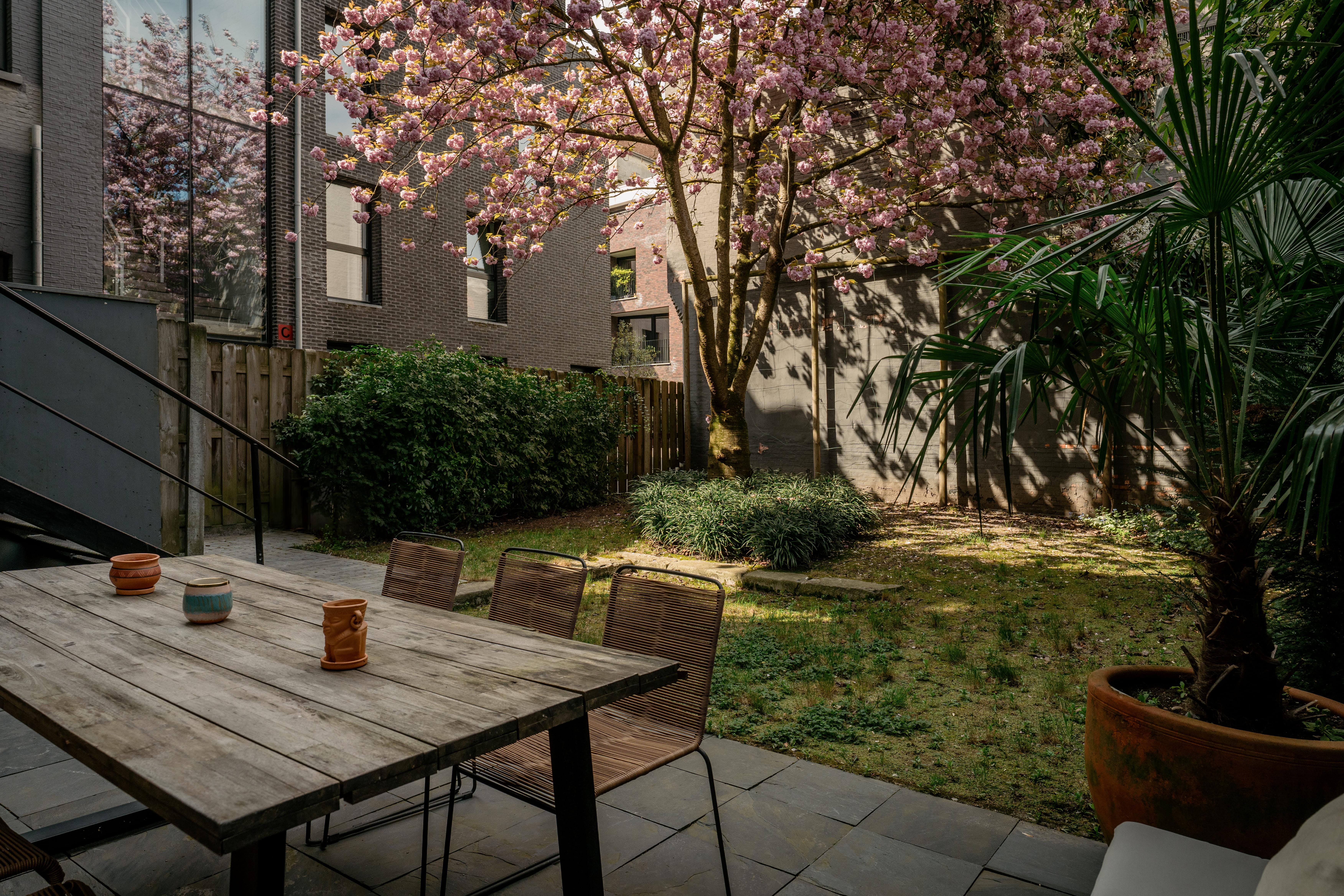 In OPTION by George: een loft met tuin waarin de Japanse kerselaar al even intens floreert als de buurt foto 21