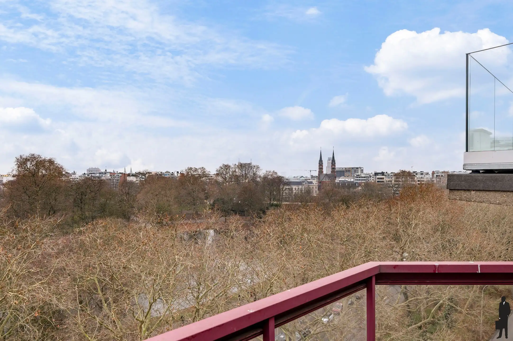 Uitzonderlijk penthouse (400 m²)  zicht op het Stadspark. foto 2