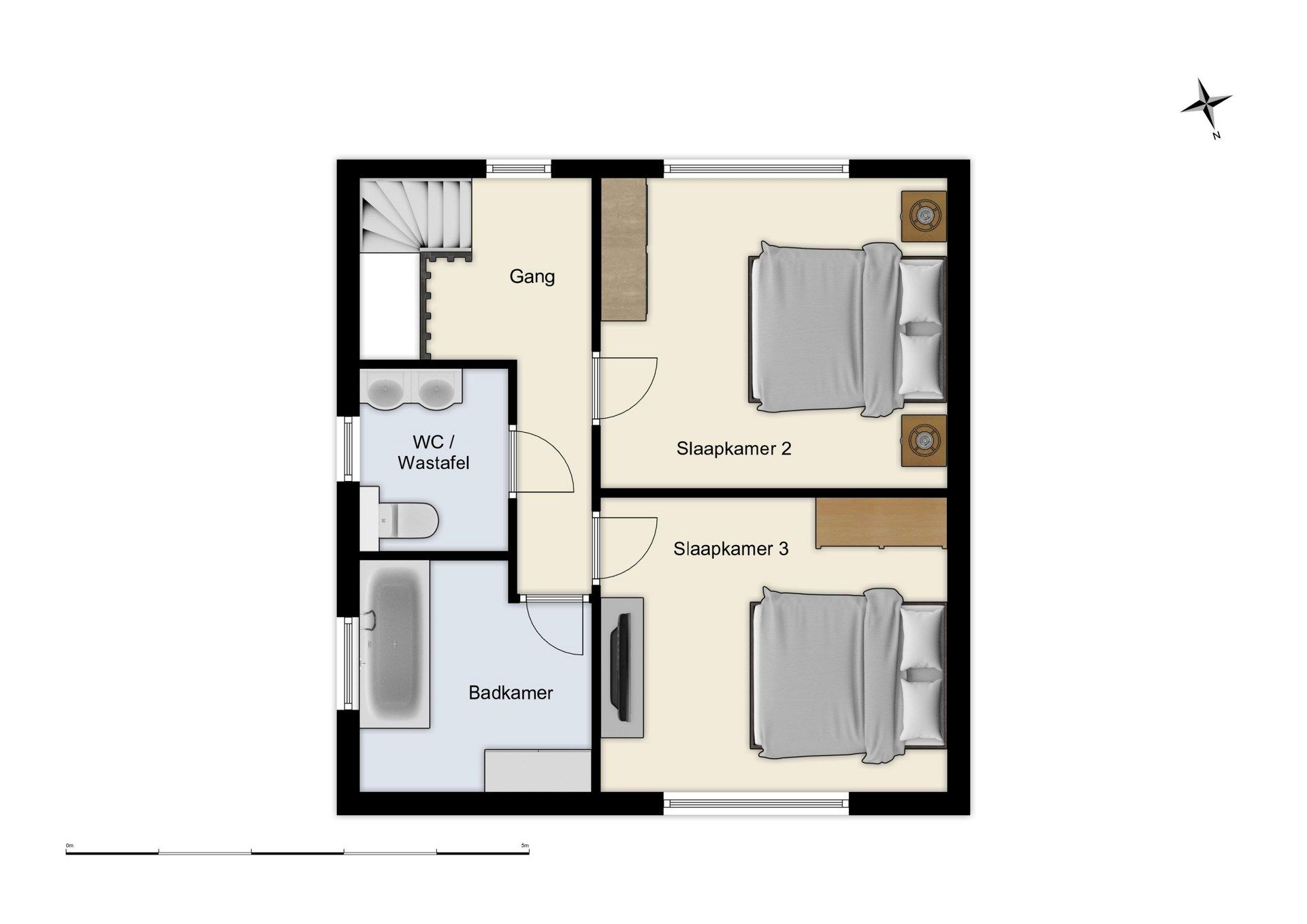 Instapklare gezinswoning met 3 slaapkamers en garage foto 23